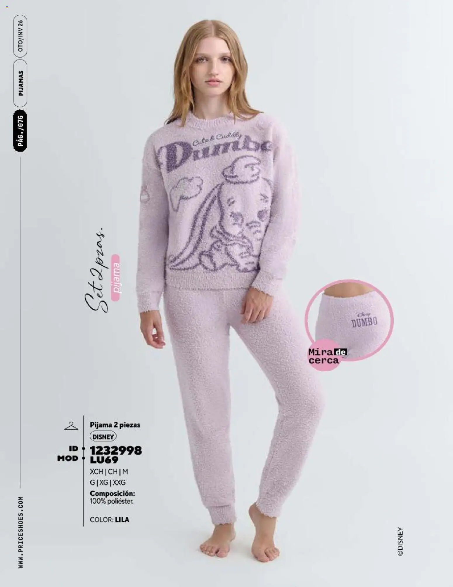 Nuevas ofertas de Price Shoes válidas en toda la República Mexicana desde el 07/10/2026. ¡Encuentra las mejores ofertas en Price Shoes catálogo Pijamas! | Página: 76