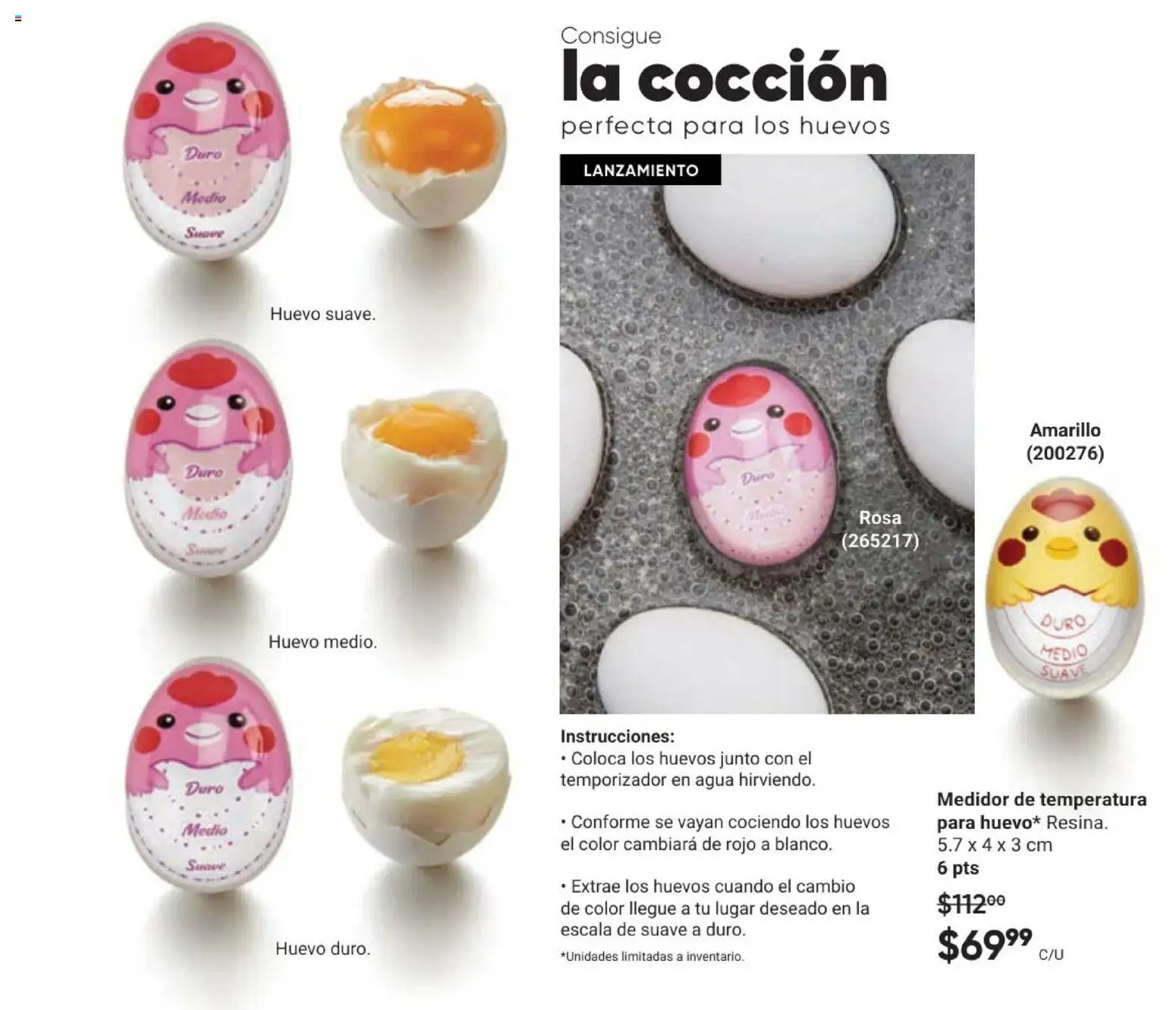 Nuevas ofertas de AVON válidas en toda la República Mexicana desde el 02/10/2026. ¡Encuentra las mejores ofertas en AVON Casa & Estilo 15 2026! | Página: 61 | Productos: Huevo, Agua, Huevos