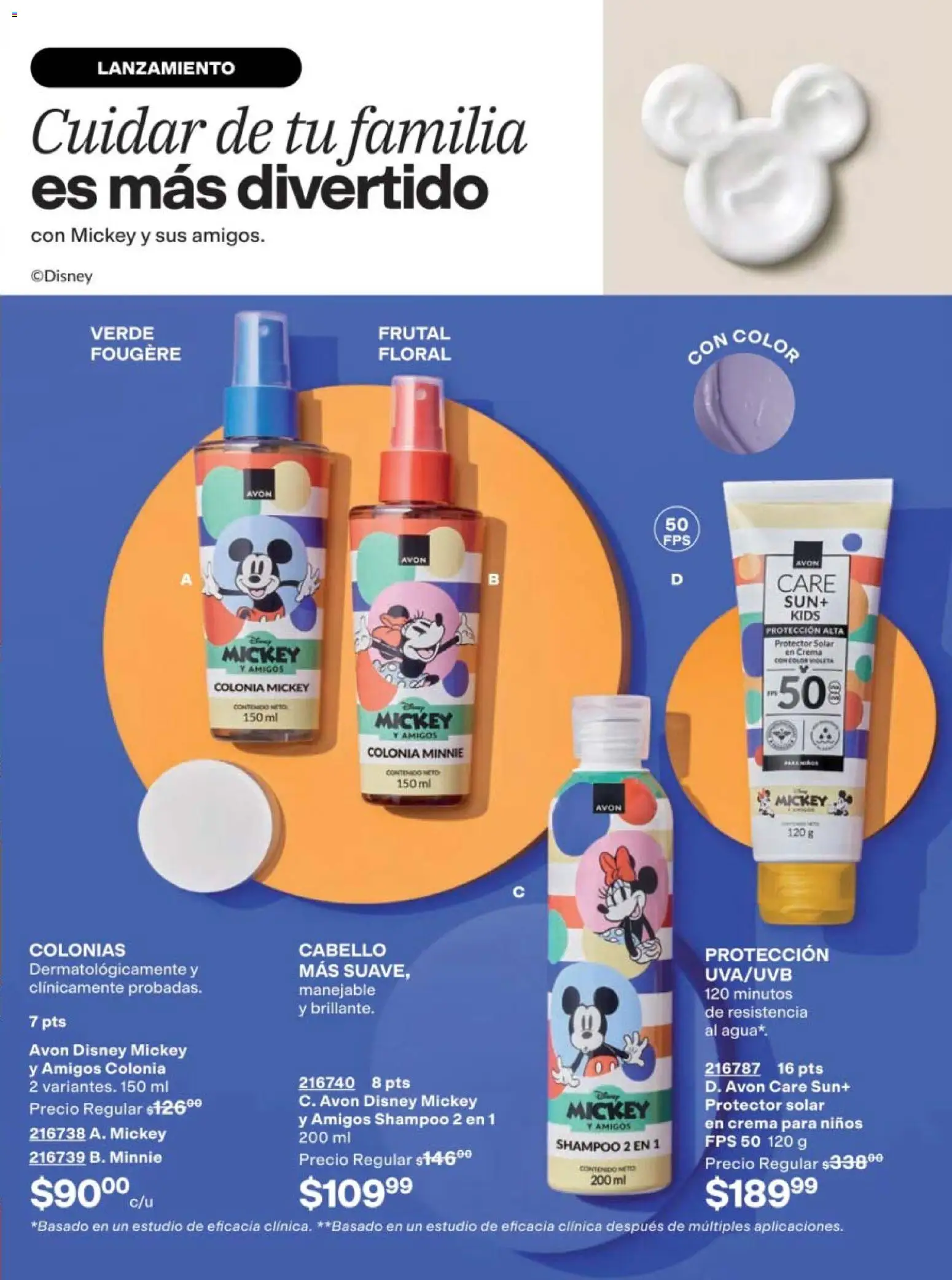 Nuevas ofertas de AVON válidas en toda la República Mexicana desde el 02.04.2026. ¡Encuentra las mejores ofertas en AVON campaña 6 2026! | Página: 205 | Productos: Crema, Agua, Protector solar