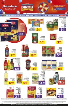 Carrefour Bairro ofertas Aniversário - Pré-Visualização do folheto da loja Carrefour Bairro, válido de 10/09/2026 | Página: 3 | Produtos: Pupunha, Farinha, Lombo, Pipoca