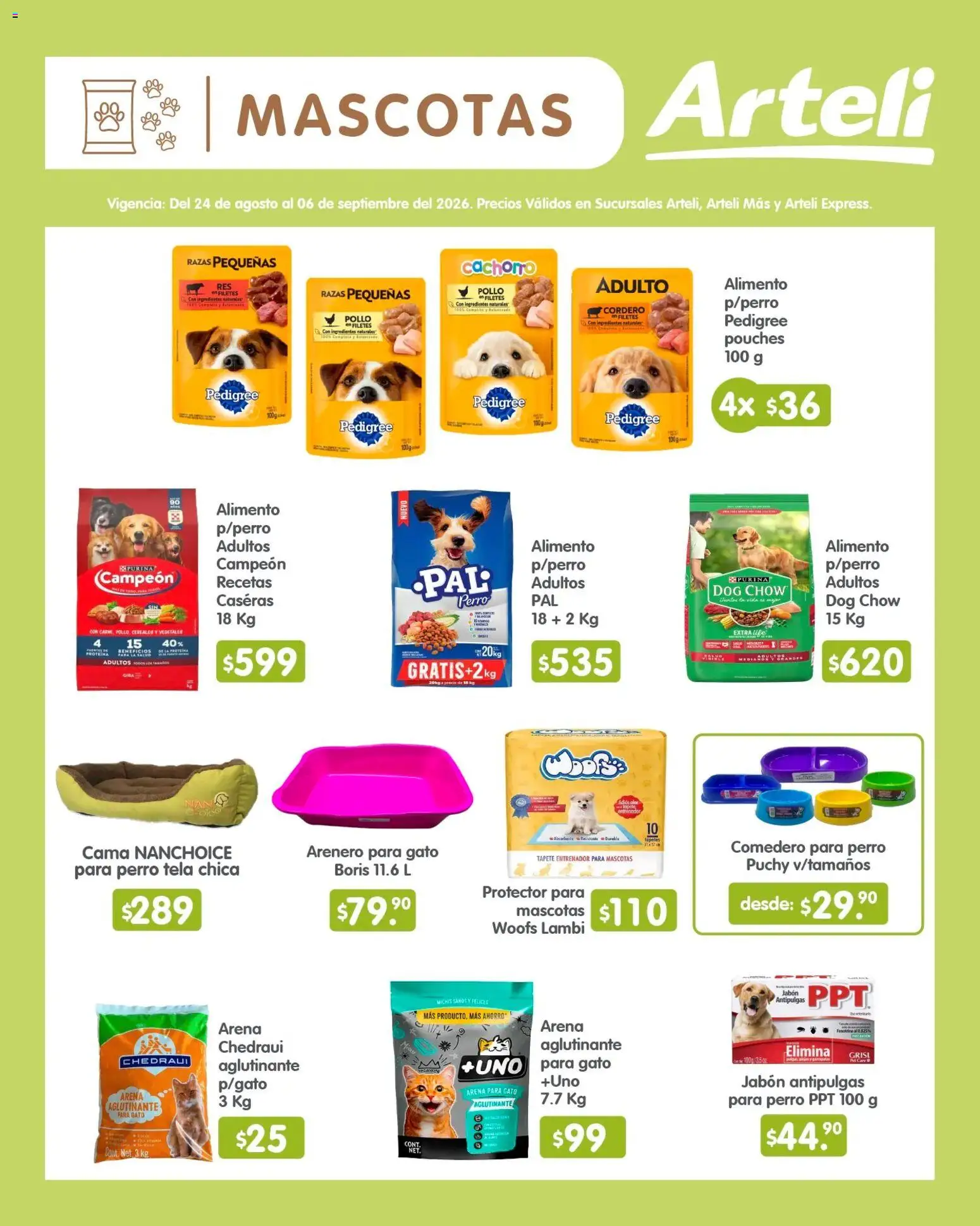 Nuevas ofertas de Arteli válidas en toda la República Mexicana desde el 24/08/2026. ¡Encuentra las mejores ofertas en Arteli folleto Quincenal! | Página: 17