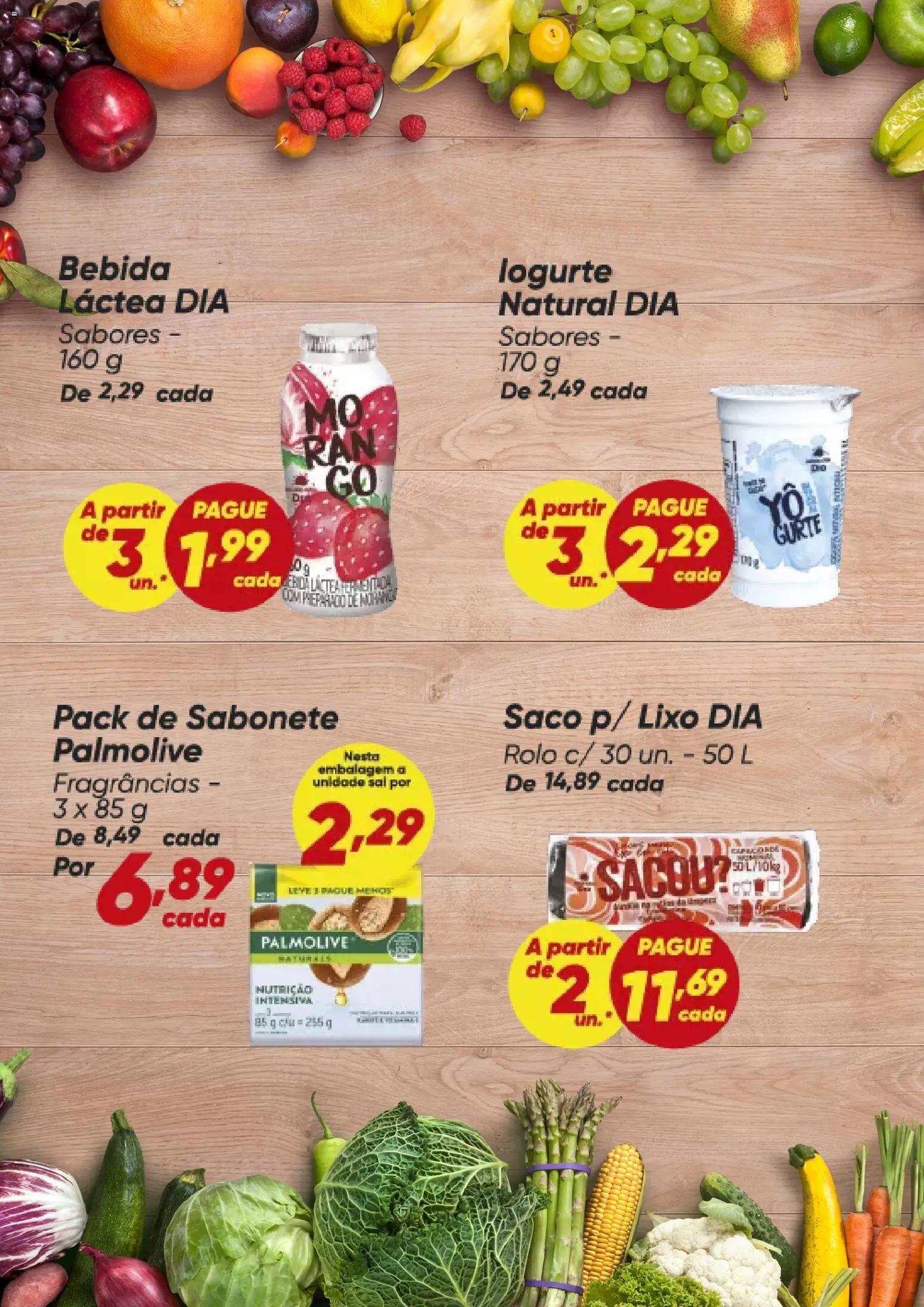 Dia Folheto - válido de 28.05.2026 | Página: 5 | Produtos: Rolo, Sabonete, Bebida, Sal