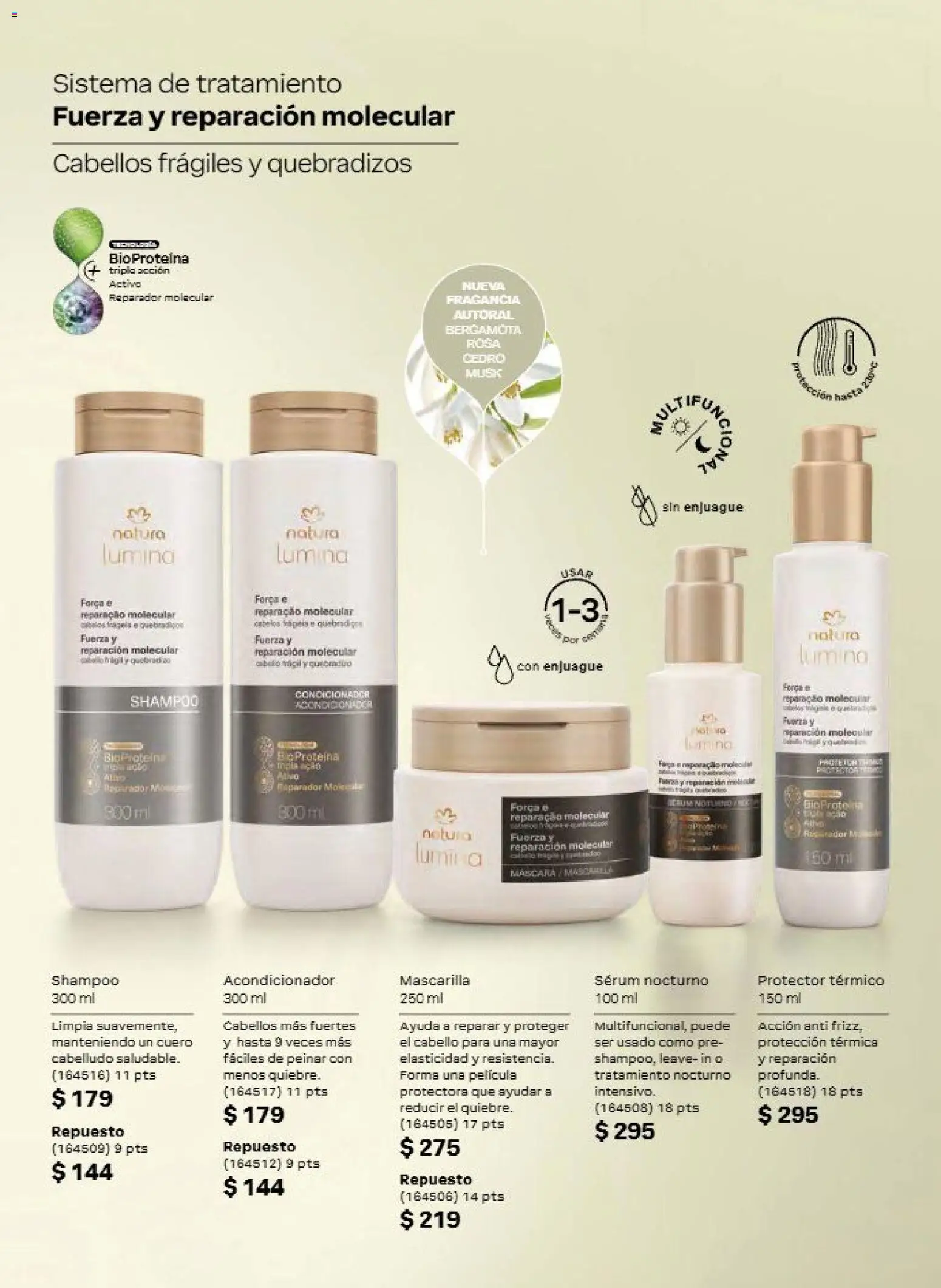 Nuevas ofertas de Natura válidas en toda la República Mexicana desde el 11/09/2026. ¡Encuentra las mejores ofertas en Natura campaña 14 2026! | Página: 147 | Productos: Serum, Shampoo, Proteína, Acondicionador