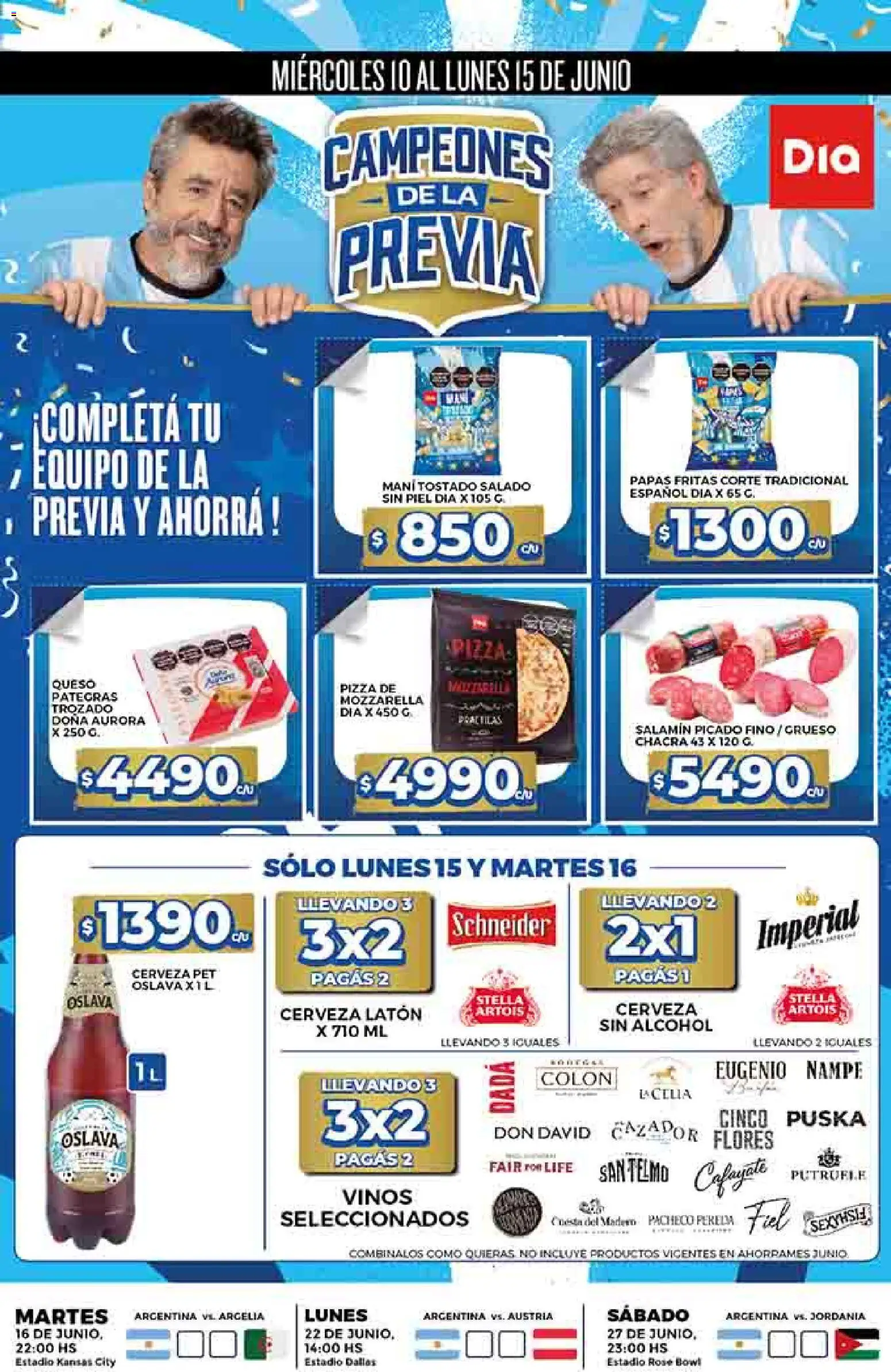 Supermercado DIA Ofertas │ válido desde el 10.06.2026 | Página: 5 | Productos: Bowl, Queso, Pizza, Papas fritas