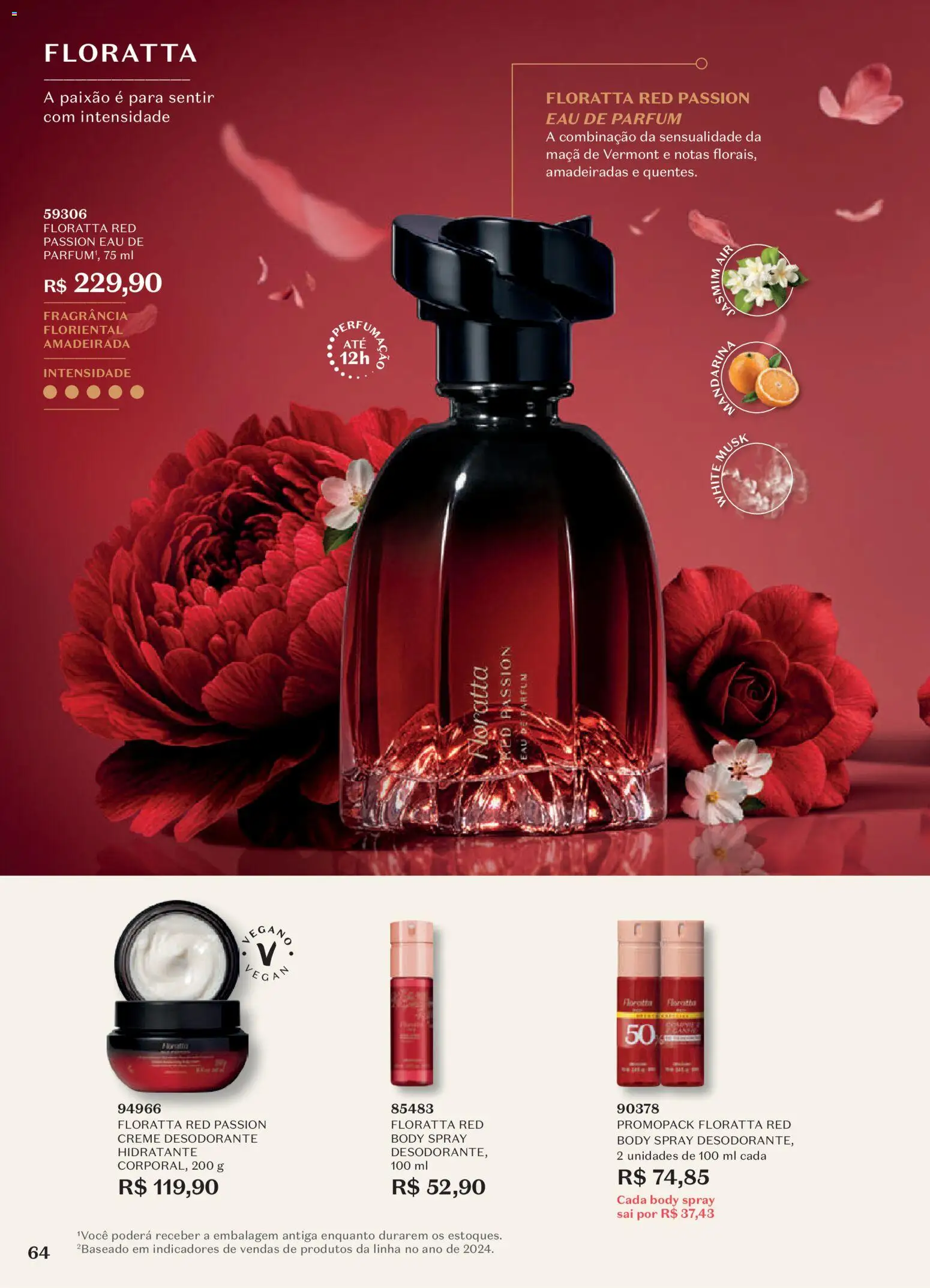 O Boticário Folheto - válido de 20/07/2026 | Página: 66 | Produtos: Fragrância, Desodorante, Creme, Body