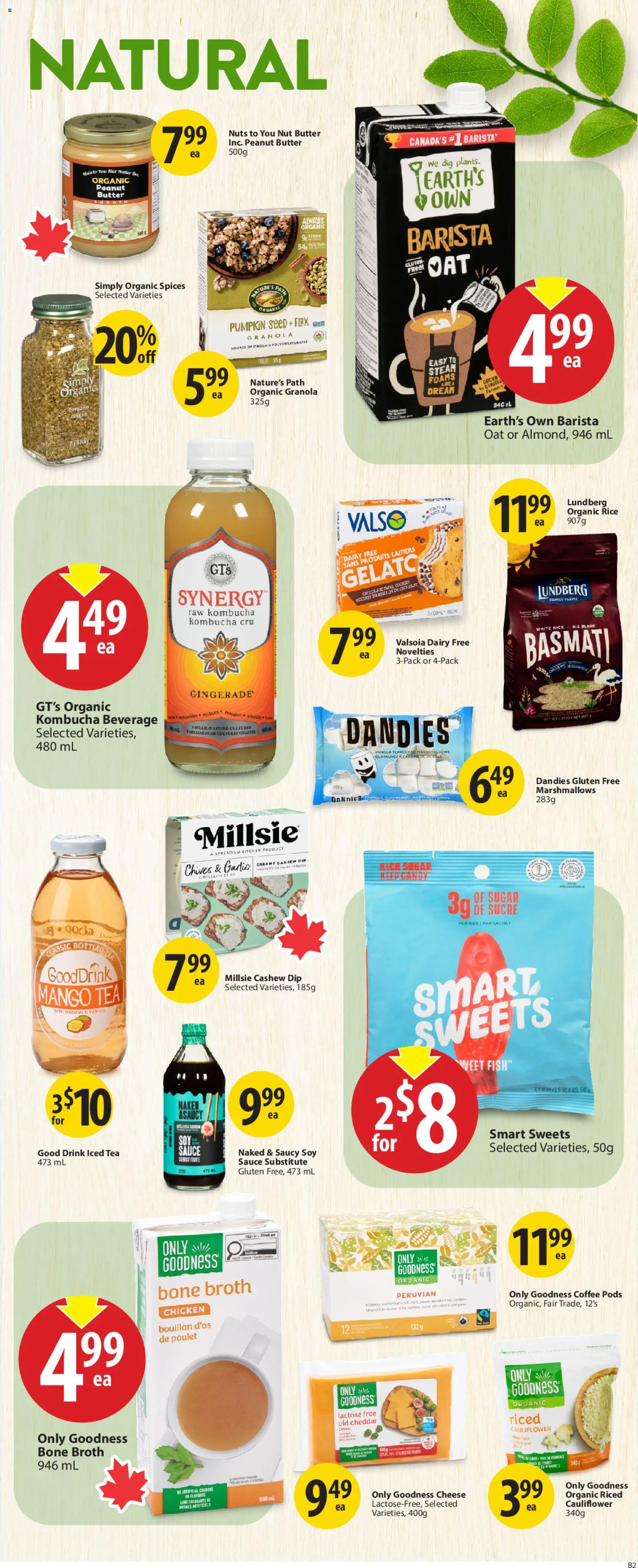 Save on foods flyer valid from 21.05.2026 | Page: 26 | Products: Nuts, Butter, Chocolate, Pumpkin