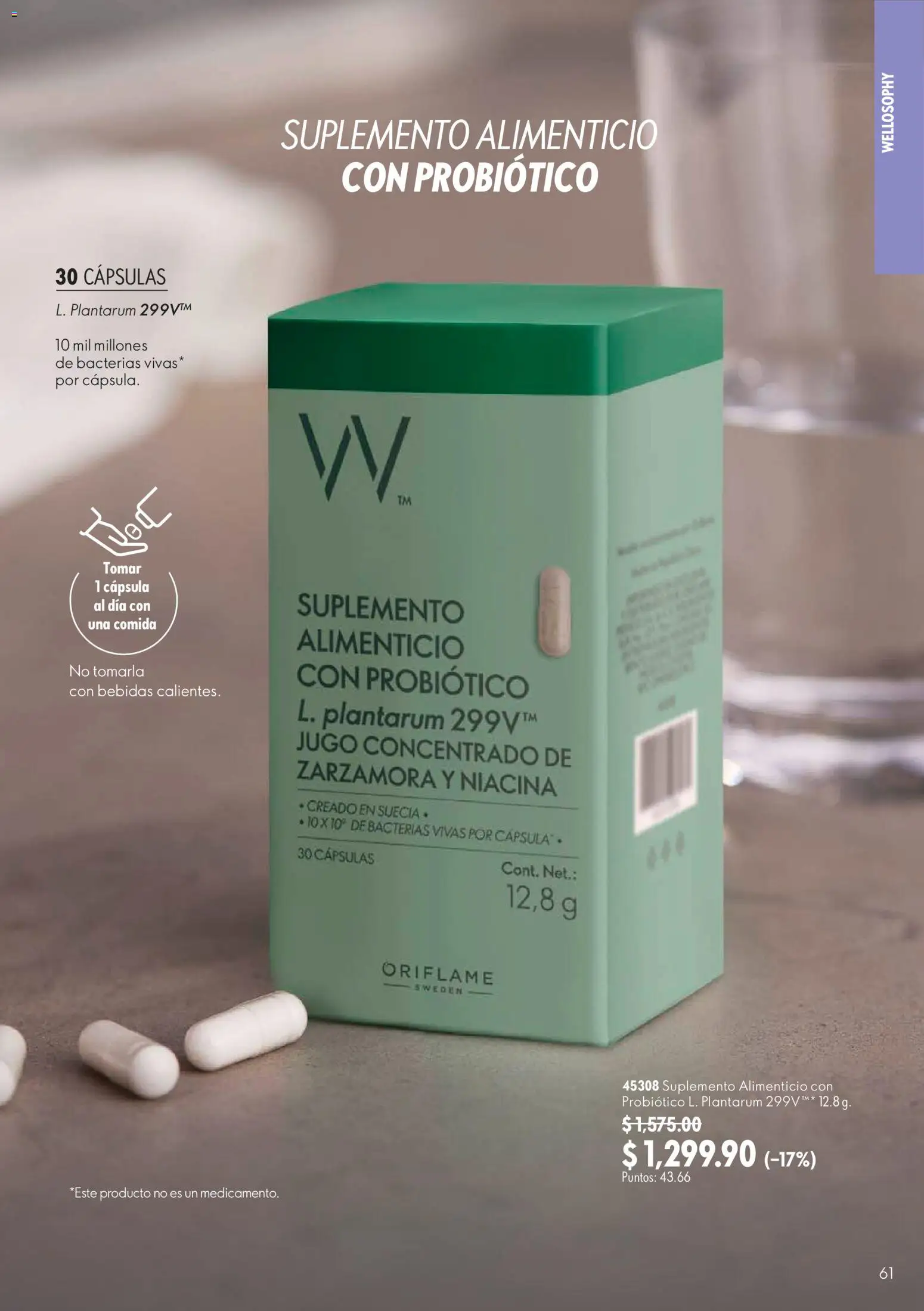 Nuevas ofertas de Oriflame válidas en toda la República Mexicana desde el 03/10/2026. ¡Encuentra las mejores ofertas en Oriflame campaña 14 2026! | Página: 61