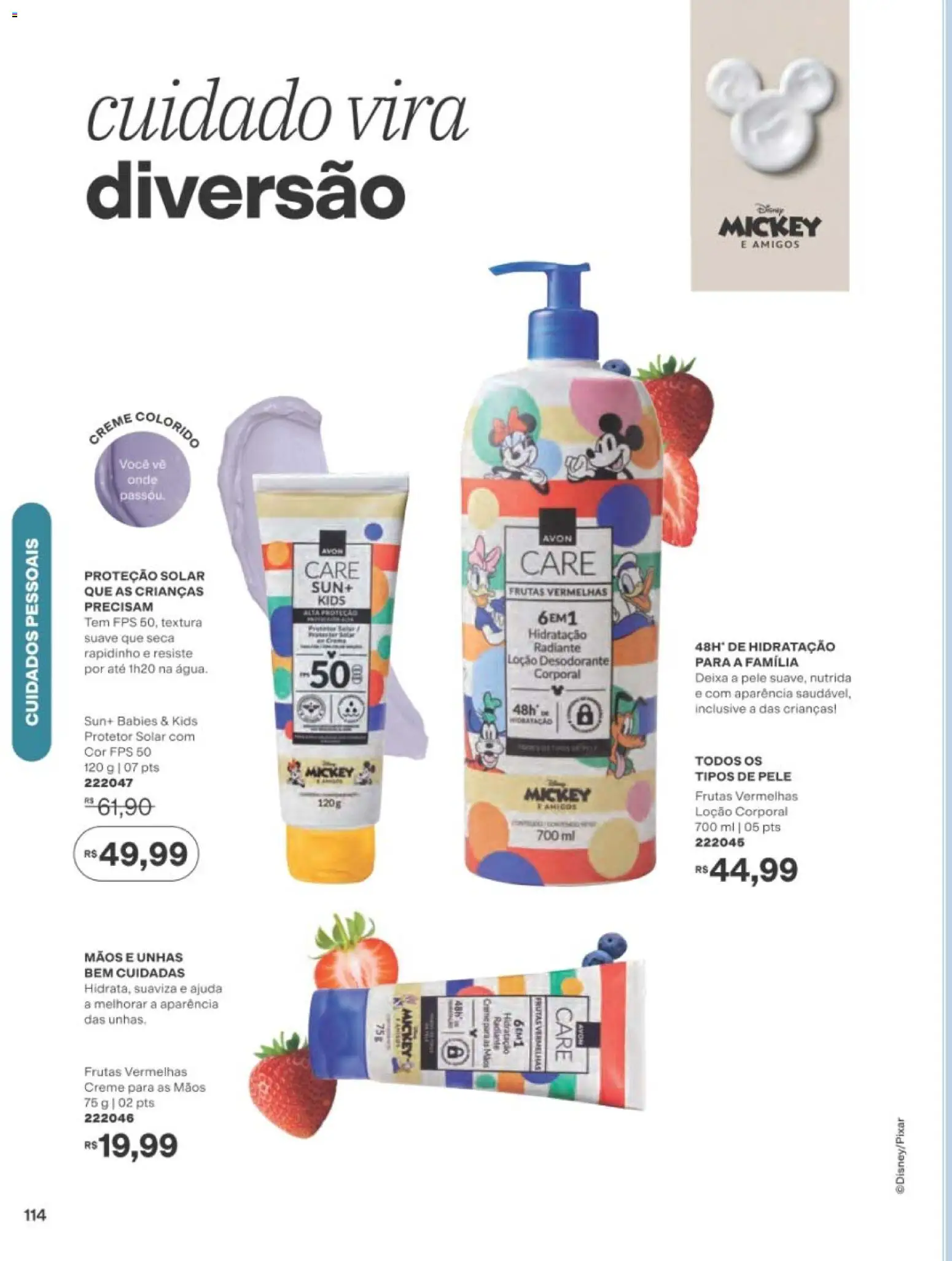 Avon Folheto - válido de 01/09/2026 | Página: 114 | Produtos: Frutas vermelhas, Desodorante, Creme, Loção corporal