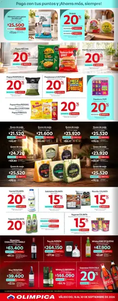 Olímpica - Más puntos, más ahorro -  Vista previa de la revista de la tienda Olímpica valido desde el 16/09/2026 | Página: 2