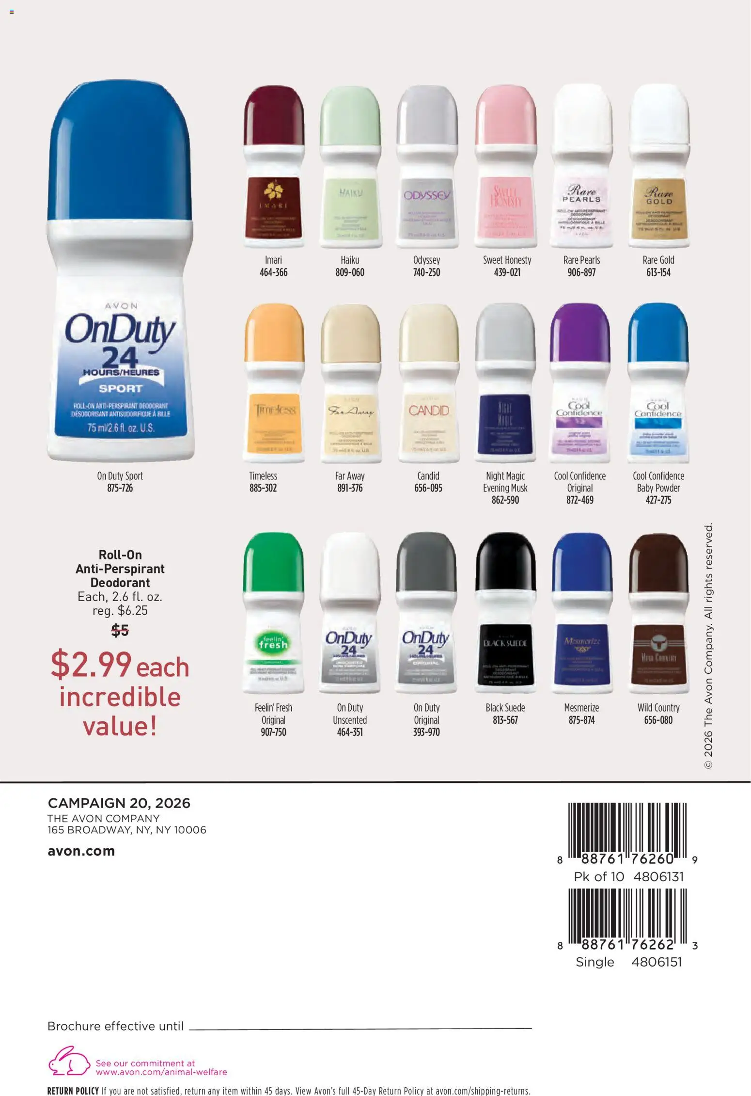 Avon Brochure - valid from 09/23/2026 | Page: 164