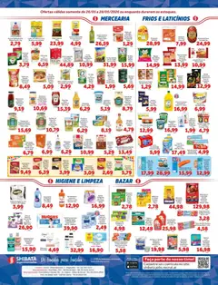 Shibata ofertas Cruzeiro, Itaqua, Mogi César e Poá - Pré-Visualização do folheto da loja Shibata, válido de 26.05.2026 | Página: 2 | Produtos: Adoçante, Caixa, Batata, Dove