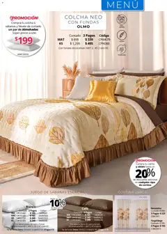 Vista previa de Colchas Concord catálogo, nuevo folleto de la tienda, válido en México a partir del 01.05.2026 | Página: 123