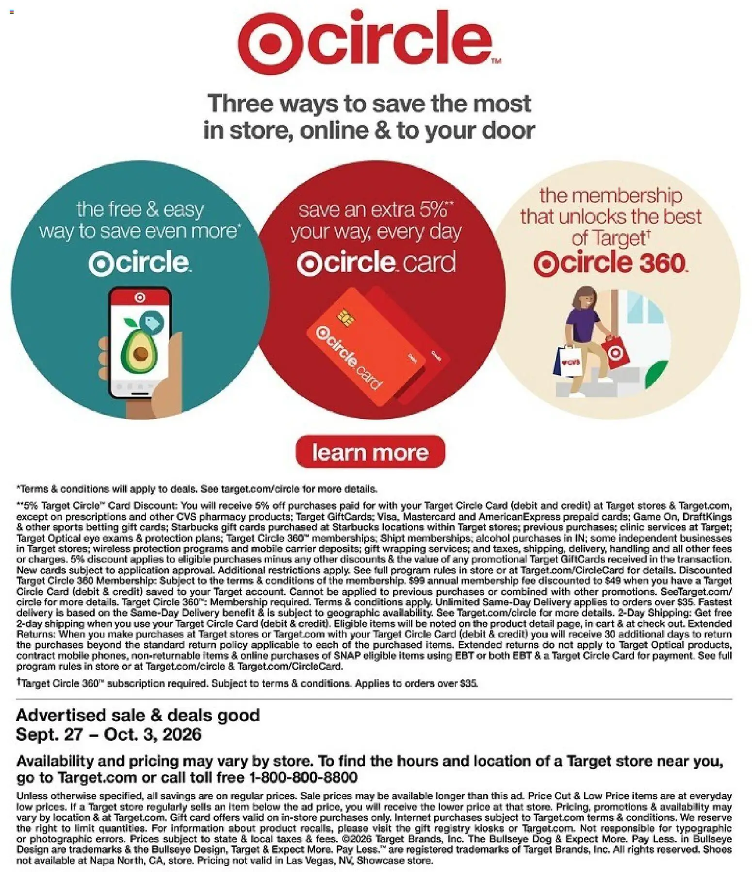 Target Weekly Ad - valid from 09/27/2026 | Page: 33 | Products: Alcohol, Game