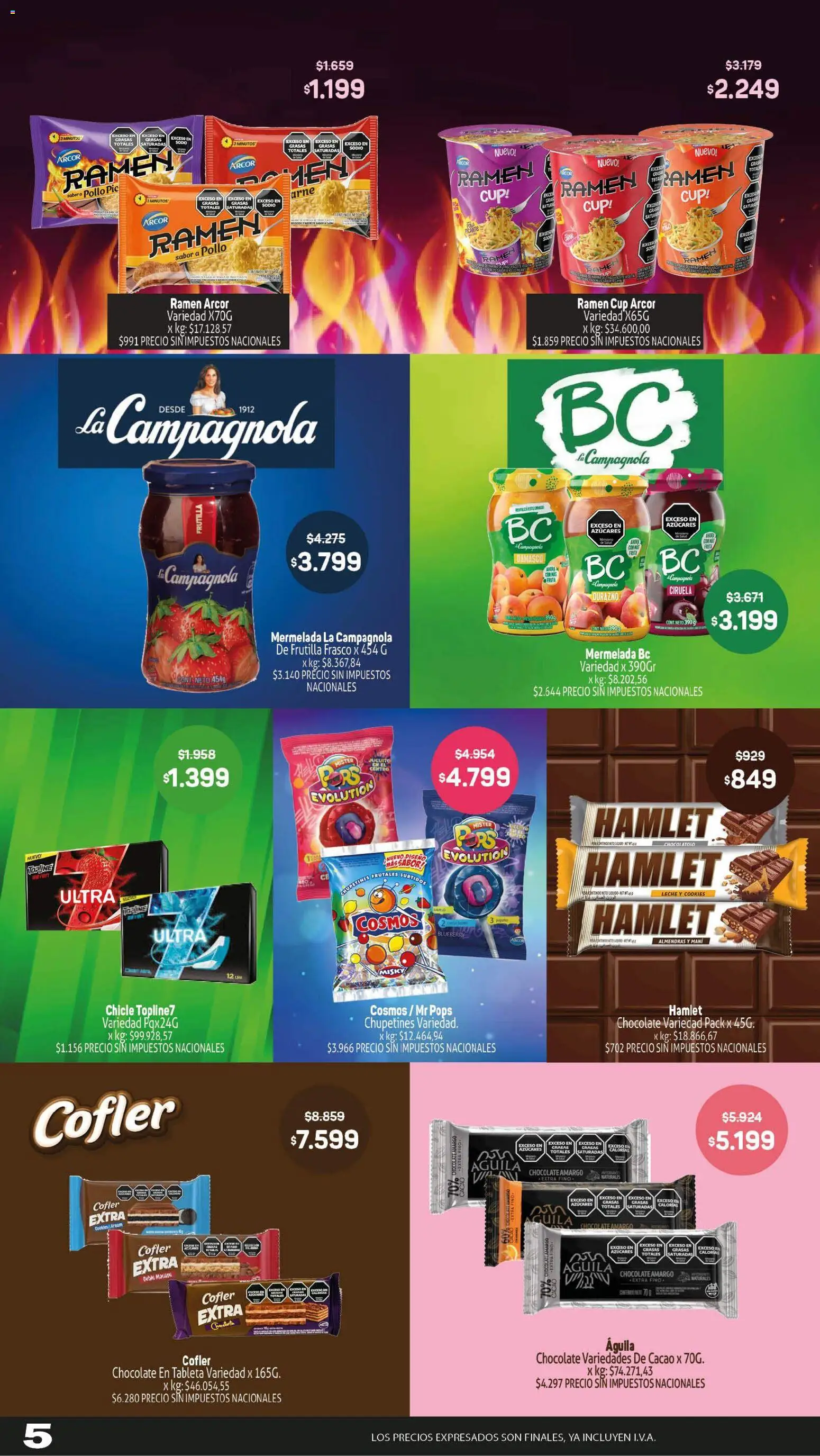Makro VOLVETE A ILUSIONAR │ válido desde el 16/07/2026 | Página: 5 | Productos: Frutilla, Durazno, Leche, Cacao