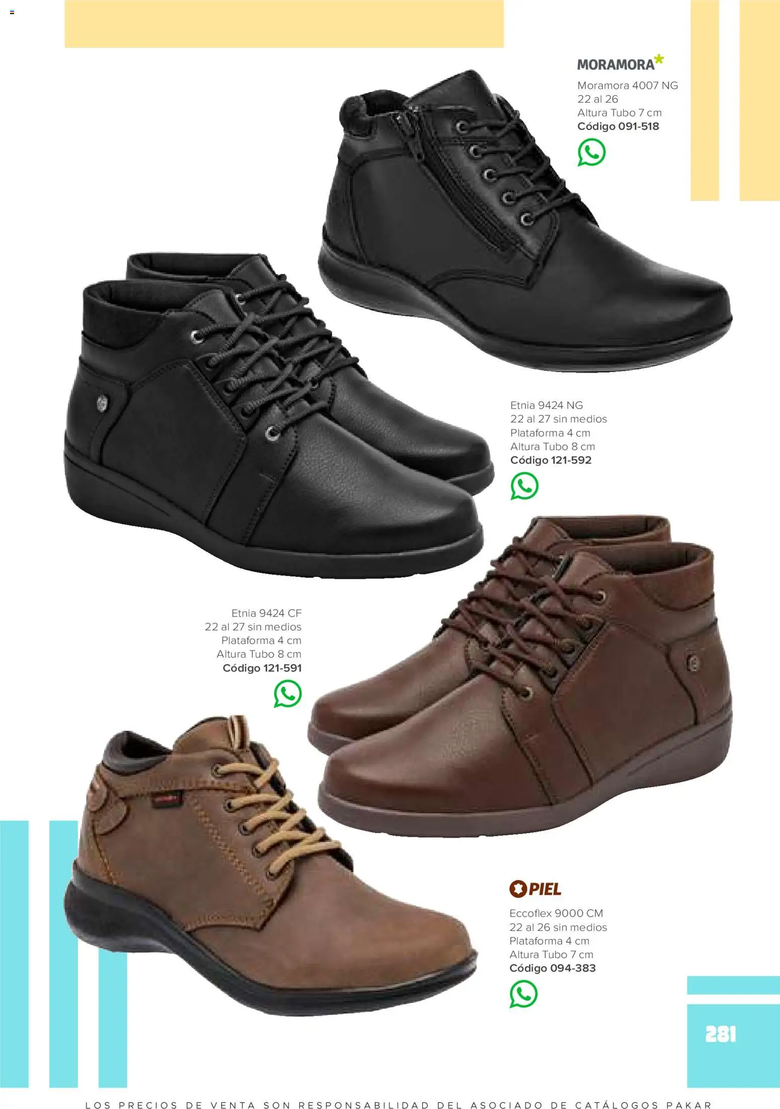 Shoes Collection PAKAR catálogo 2026 PDF (Julio) — page 280