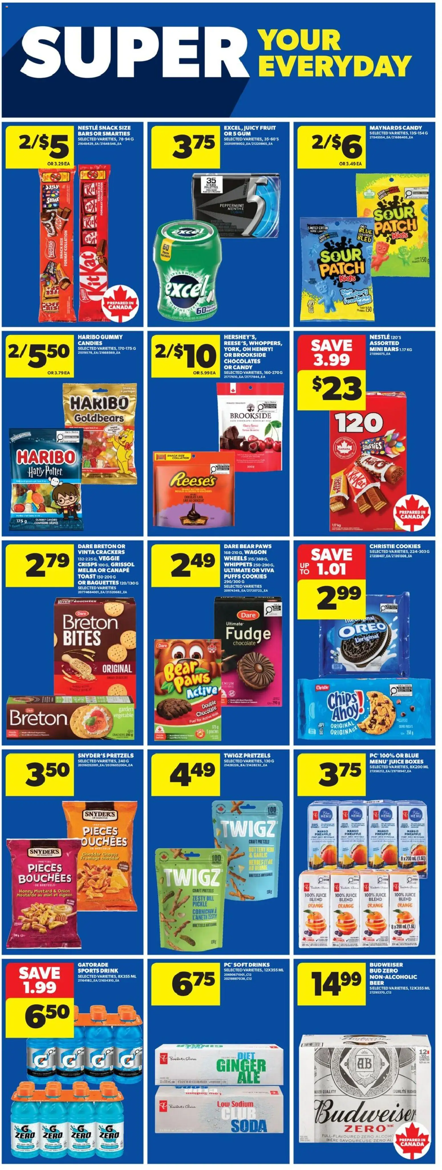 Real Canadian Superstore flyer valid from Aug 20, 2026 | Page: 16 | Products: Cookies, Ginger, Honey, Onion