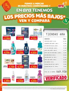 Ara catálogo los precios mas bajos -  Vista previa de la revista de la tienda Ara valido desde el 10/09/2026