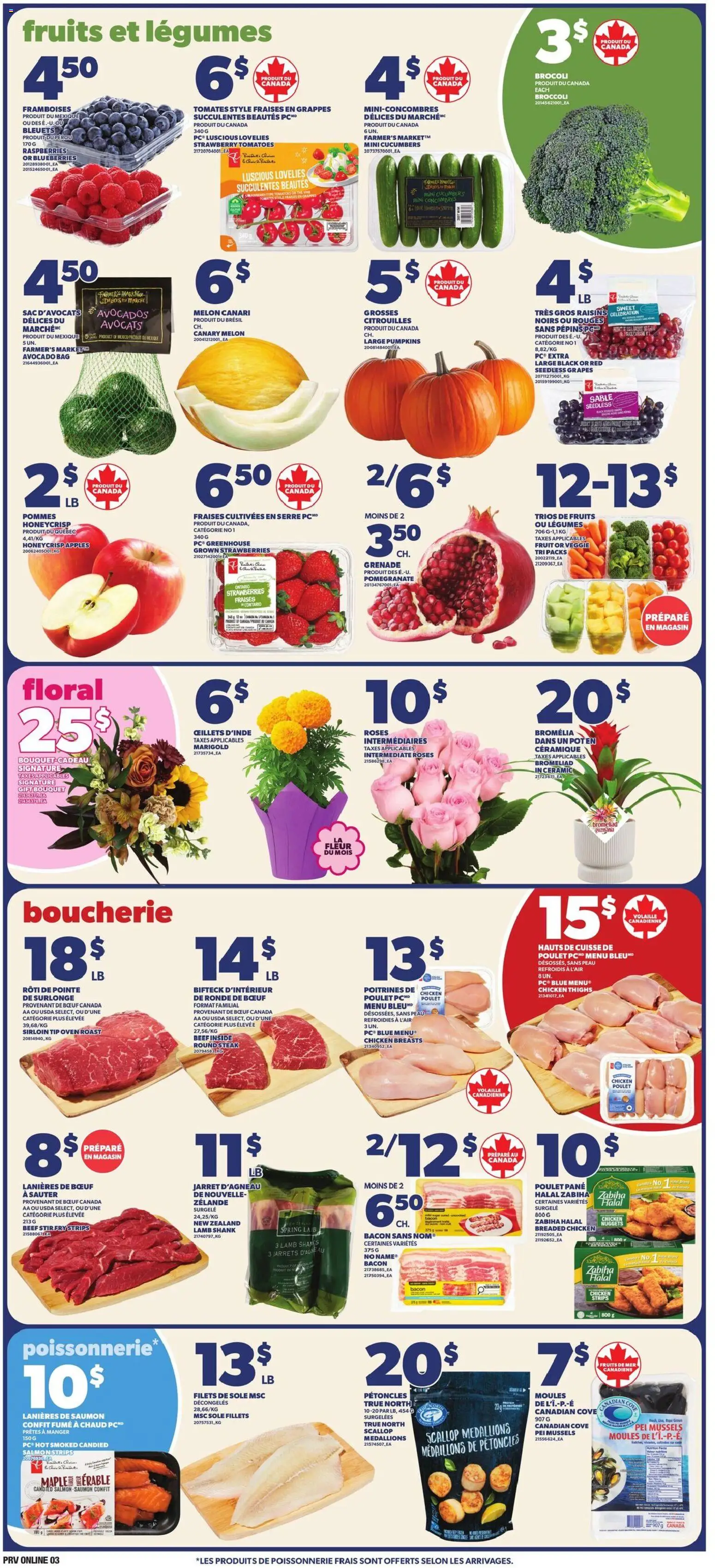 Provigo flyer valid from Oct 15, 2026 | Page: 3