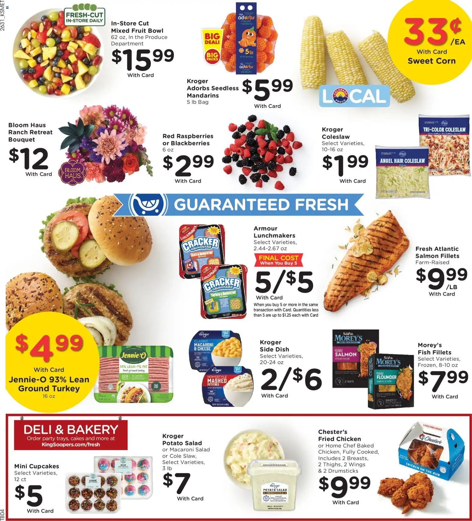 King Soopers Weekly Ad - valid from 09/02/2026 | Page: 11 | Products: Turkey, Ground turkey, Bag, Salmon