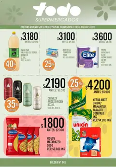 Vista previa Supermercados TODO Ofertas válido desde el 28/07/2026