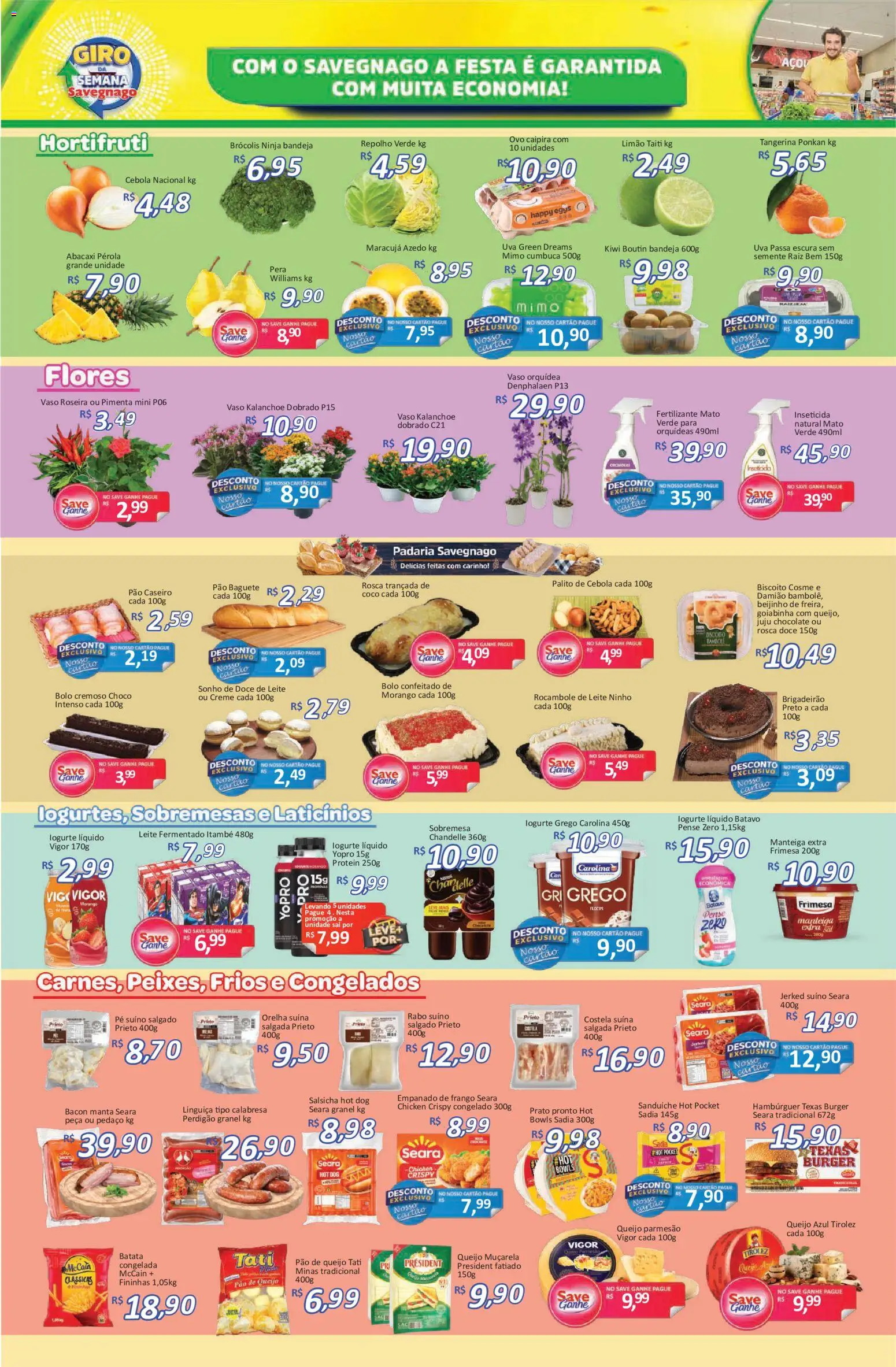 Savegnago Folheto - válido de 28.05.2026 | Página: 2 | Produtos: Biscoito, Pão, Abacaxi, Flocos