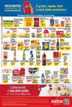 Extra ofertas Fim de semana Mercado - Pré-Visualização do folheto da loja Extra, válido de 24/07/2026 | Página: 2