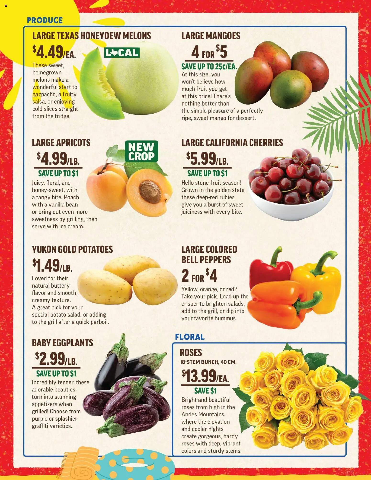 Central Market Weekly Ad - valid from 20.05.2026 | Page: 2 | Products: Apricots, Potatoes, Grill, 2人掛けソファ