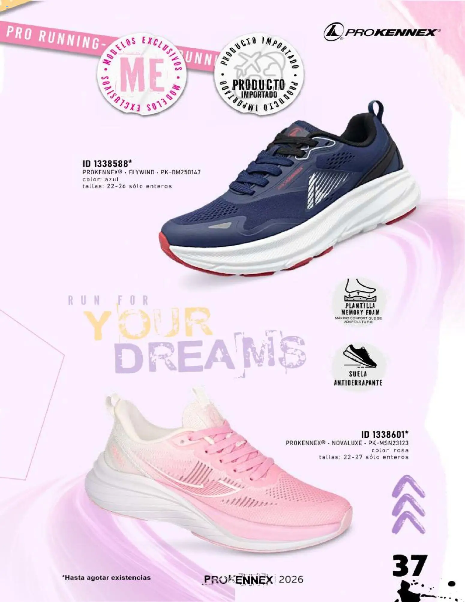 Nuevas ofertas de Price Shoes válidas en toda la República Mexicana desde el 15/09/2026. ¡Encuentra las mejores ofertas en Price Shoes catálogo Prokennex! | Página: 37