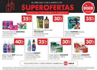Vista previa Disco - Especial Perfumería y Limpieza válido desde el 14/08/2026