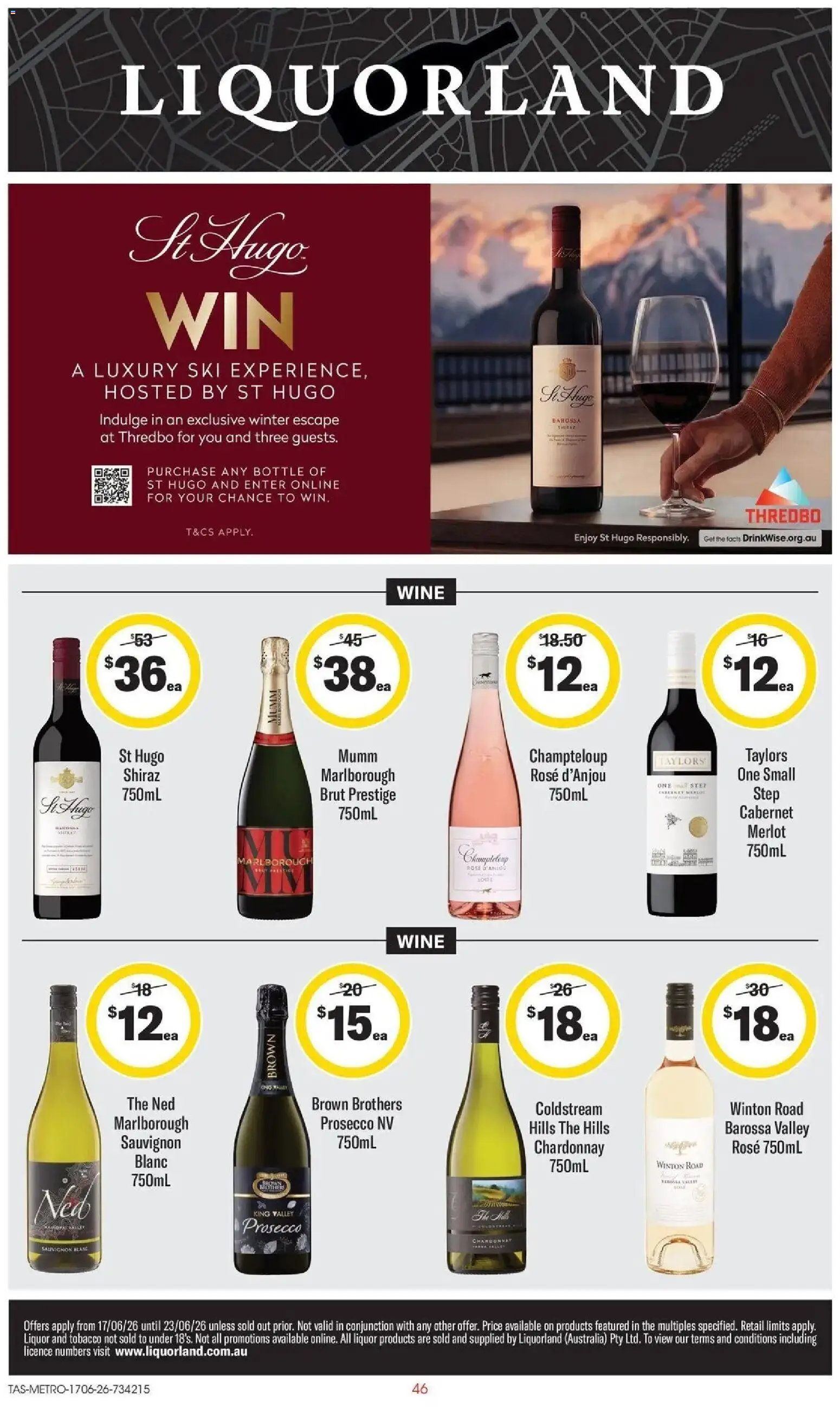 Coles catalogue - valid from 16.06.2026 | Page: 46 | Products: Wine