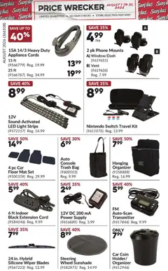 Preview of Princess Auto flyer - Price Wrecker from shop Princess Auto valid from Aug 1, 2026 | Page: 17
