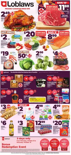 Preview of Loblaws weekly flyer / circulaire from shop Loblaws valid from Oct 8, 2026