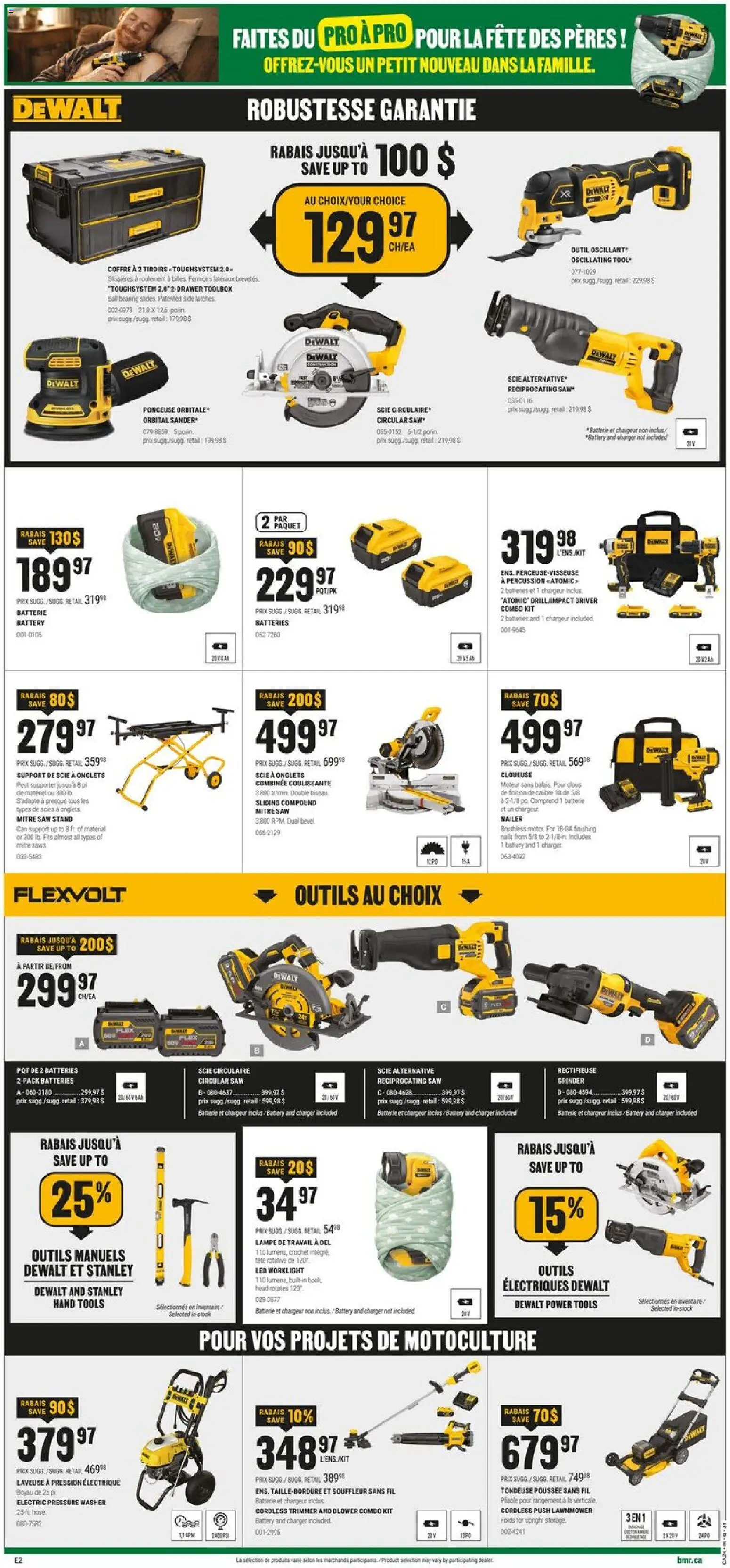 BMR flyer valid from 11.06.2026 | Page: 6 | Products: Grinder, Battery