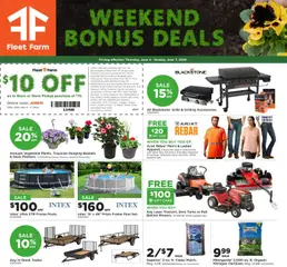 Preview of Mills Fleet Farm weekly ads valid from 04.06.2026