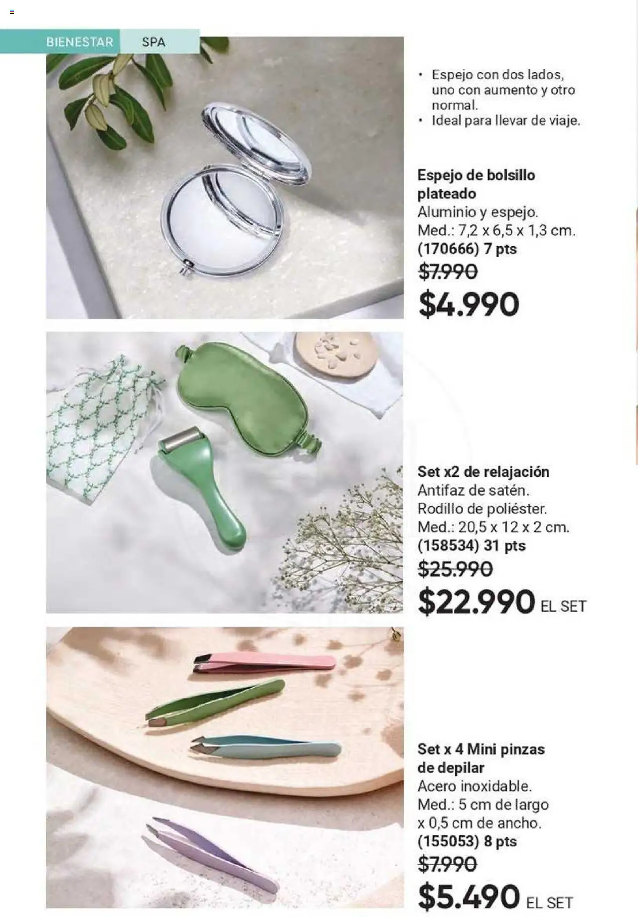 Catálogo AVON Fashion & Home │ válido desde el 26.06.2025 | Página: 57 | Productos: Espejo, Antifaz, Rodillo