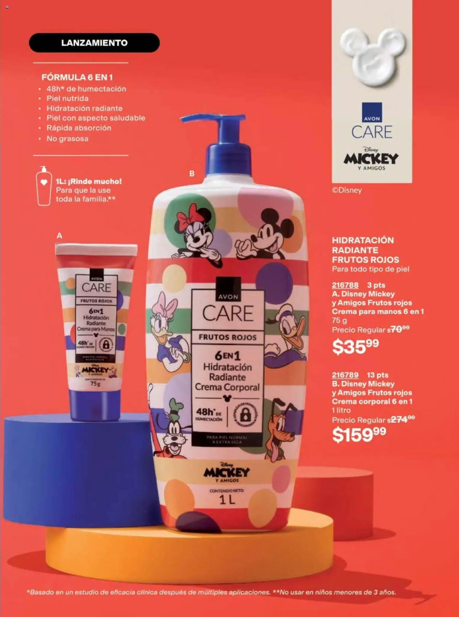 Nuevas ofertas de AVON válidas en toda la República Mexicana desde el 02.04.2026. ¡Encuentra las mejores ofertas en AVON campaña 6 2026! | Página: 207 | Productos: Crema, Radiante, Body, Crema corporal