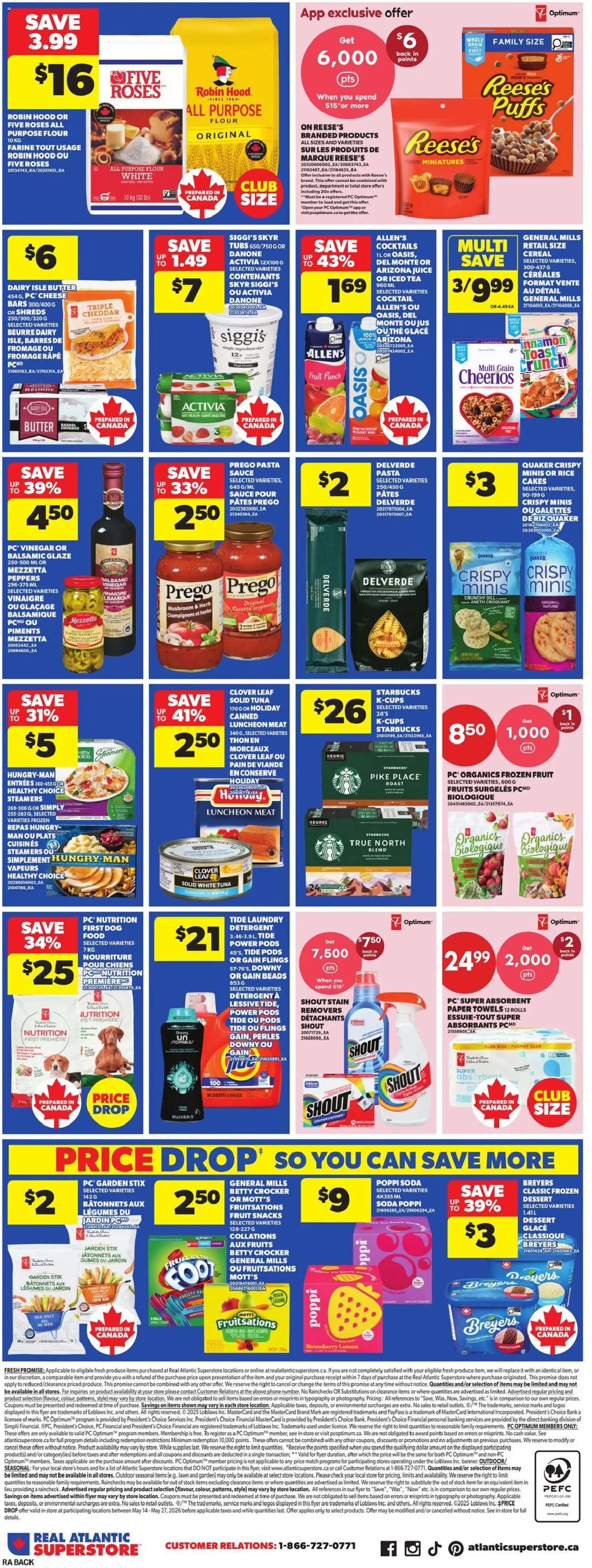 Atlantic Superstore flyer valid from 14.05.2026 | Page: 5 | Products: Tea, Phone, PC, Cheese