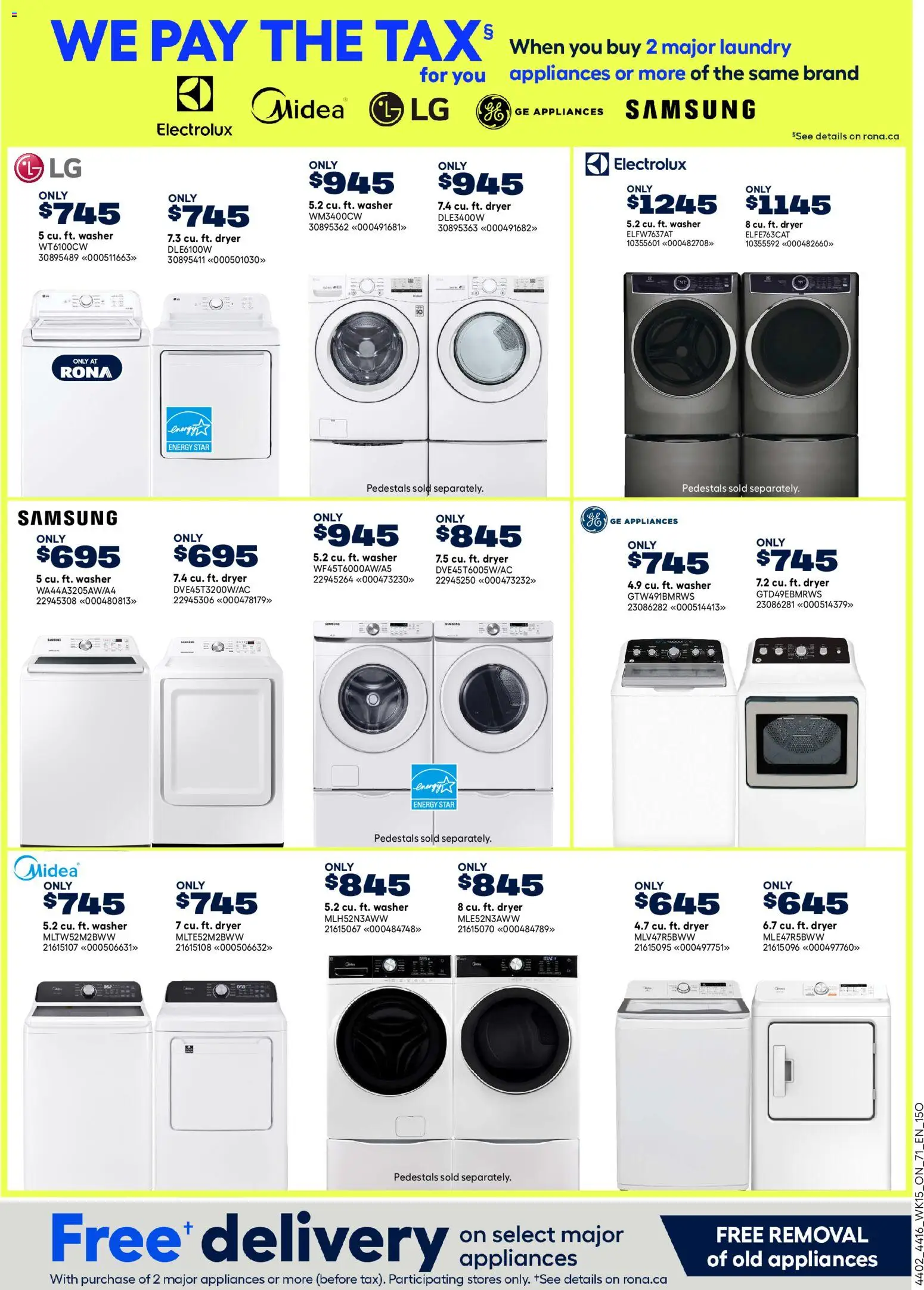 Rona flyer valid from 07.05.2026 | Page: 22 | Products: Dryer