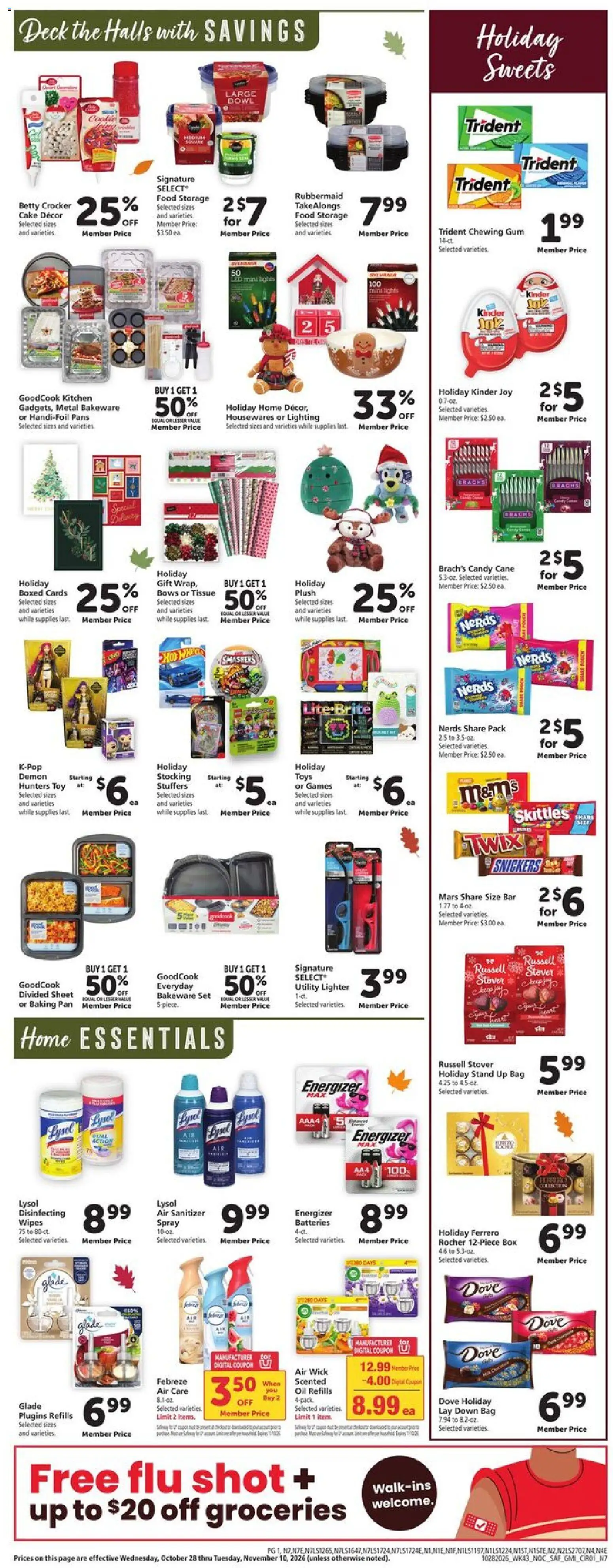 Safeway Weekly Ad - valid from 10/28/2026 | Page: 9