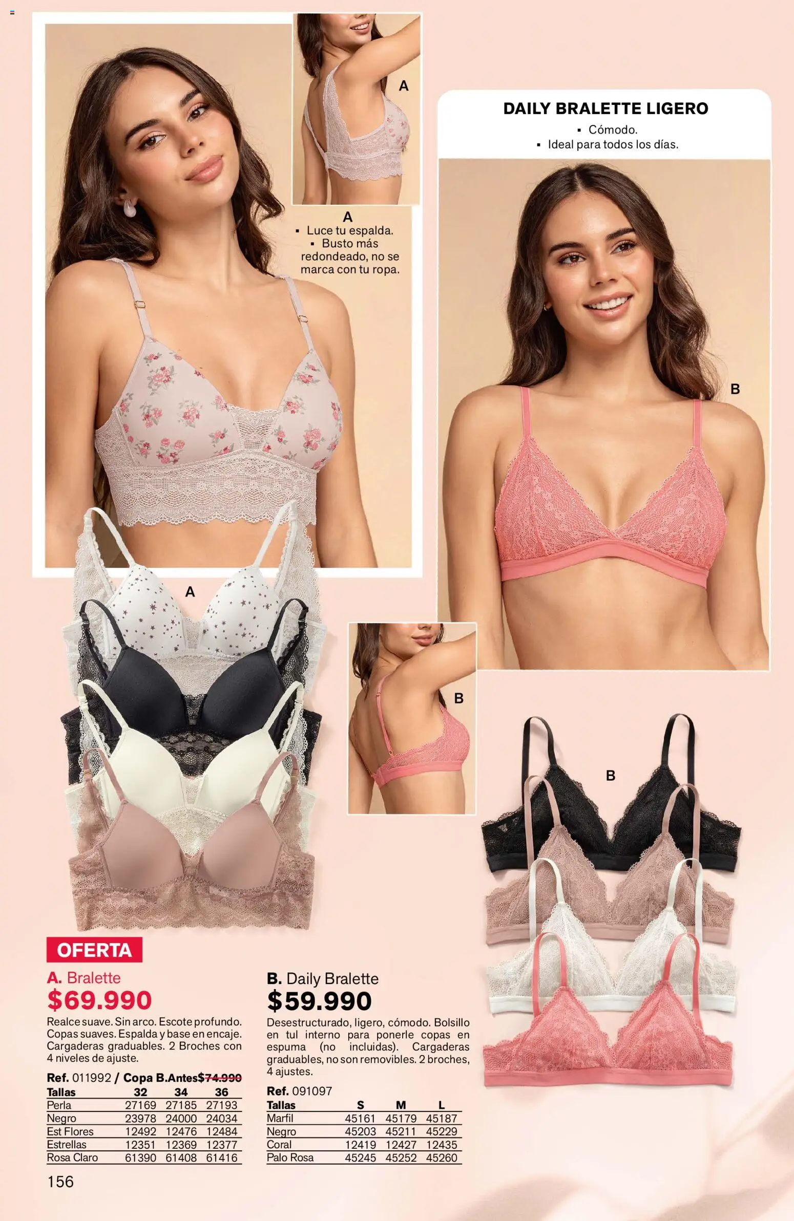 Leonisa revista - valida desde el 04.06.2026 | Página: 156 | Productos: Espuma