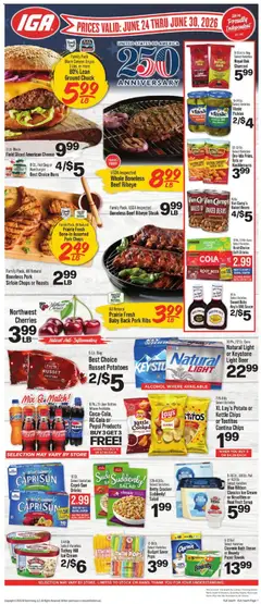 Preview of IGA weekly ads valid from 06/24/2026