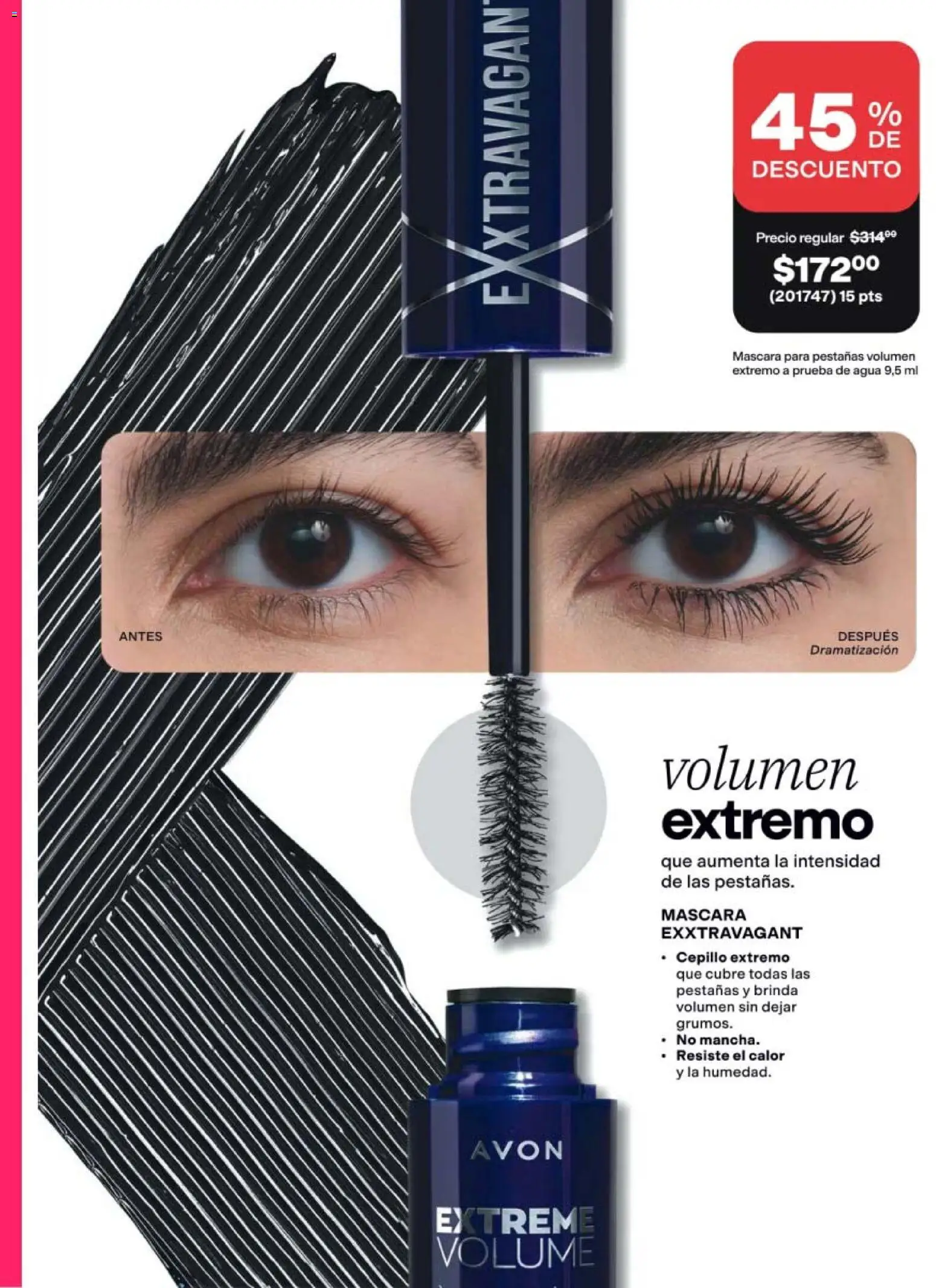 Nuevas ofertas de AVON válidas en toda la República Mexicana desde el 21/08/2026. ¡Encuentra las mejores ofertas en AVON campaña 13 2026! | Página: 13 | Productos: Cepillo, Máscara, Agua