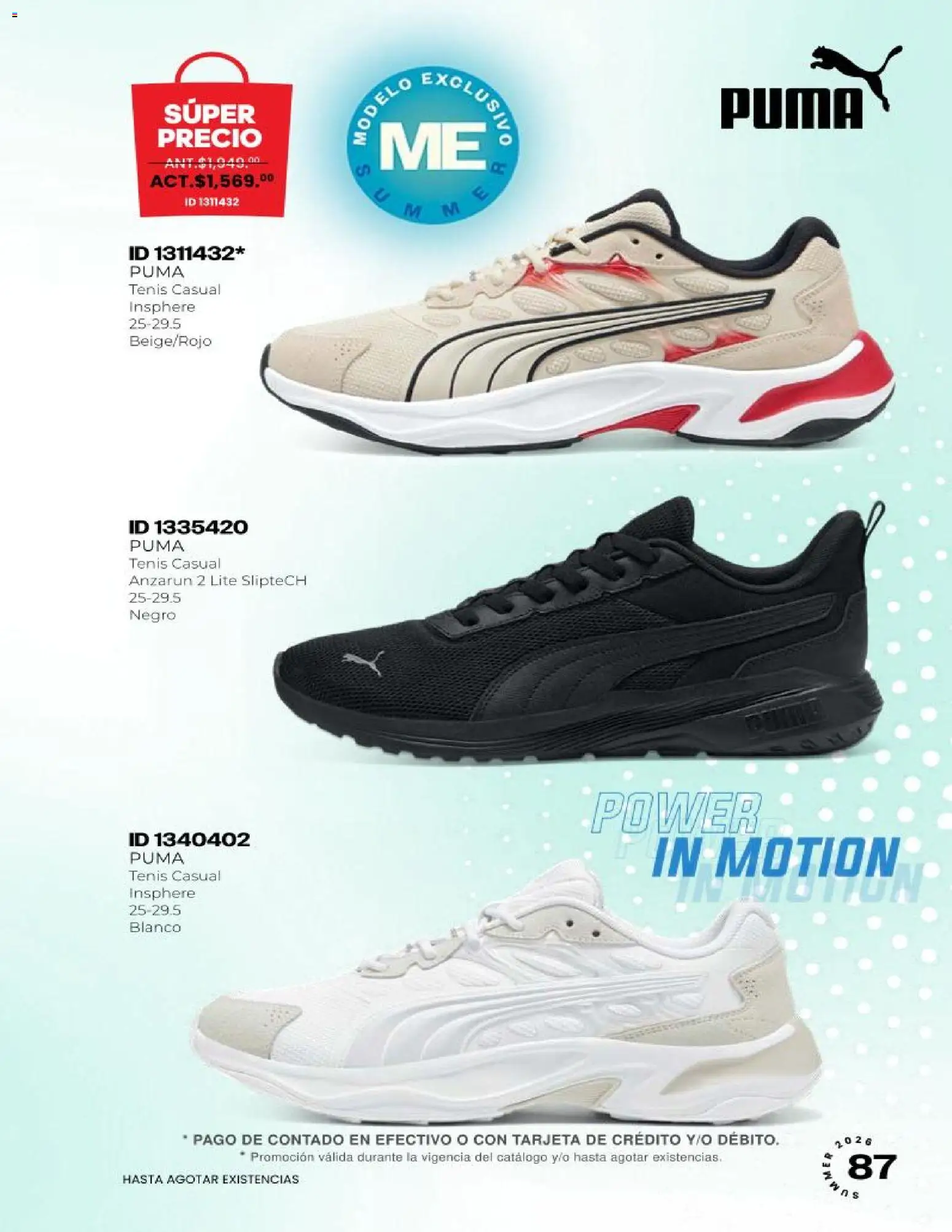 Nuevas ofertas de Price Shoes válidas en toda la República Mexicana desde el 18/07/2026. ¡Encuentra las mejores ofertas en Price Shoes catálogo! | Página: 87