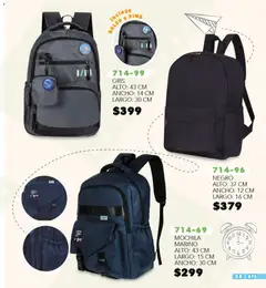 Vista previa de Cklass catálogo Escolar, nuevo folleto de la tienda, válido en México a partir del 09.06.2026 | Página: 59 | Productos: Bolso, Mochila