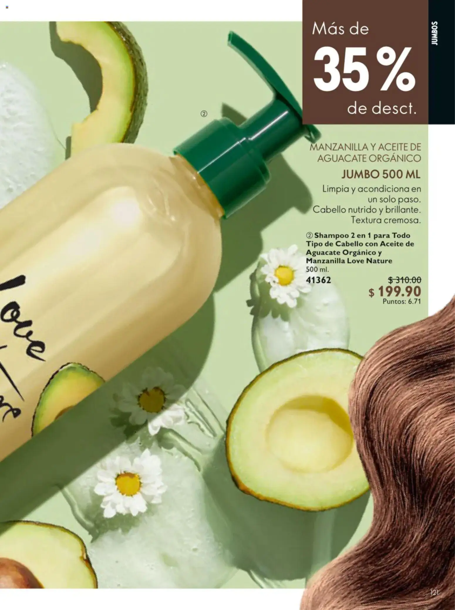 Nuevas ofertas de Oriflame válidas en toda la República Mexicana desde el 20/06/2026. ¡Encuentra las mejores ofertas en Oriflame campaña 9 2026! | Página: 121 | Productos: Aceite, Aguacate