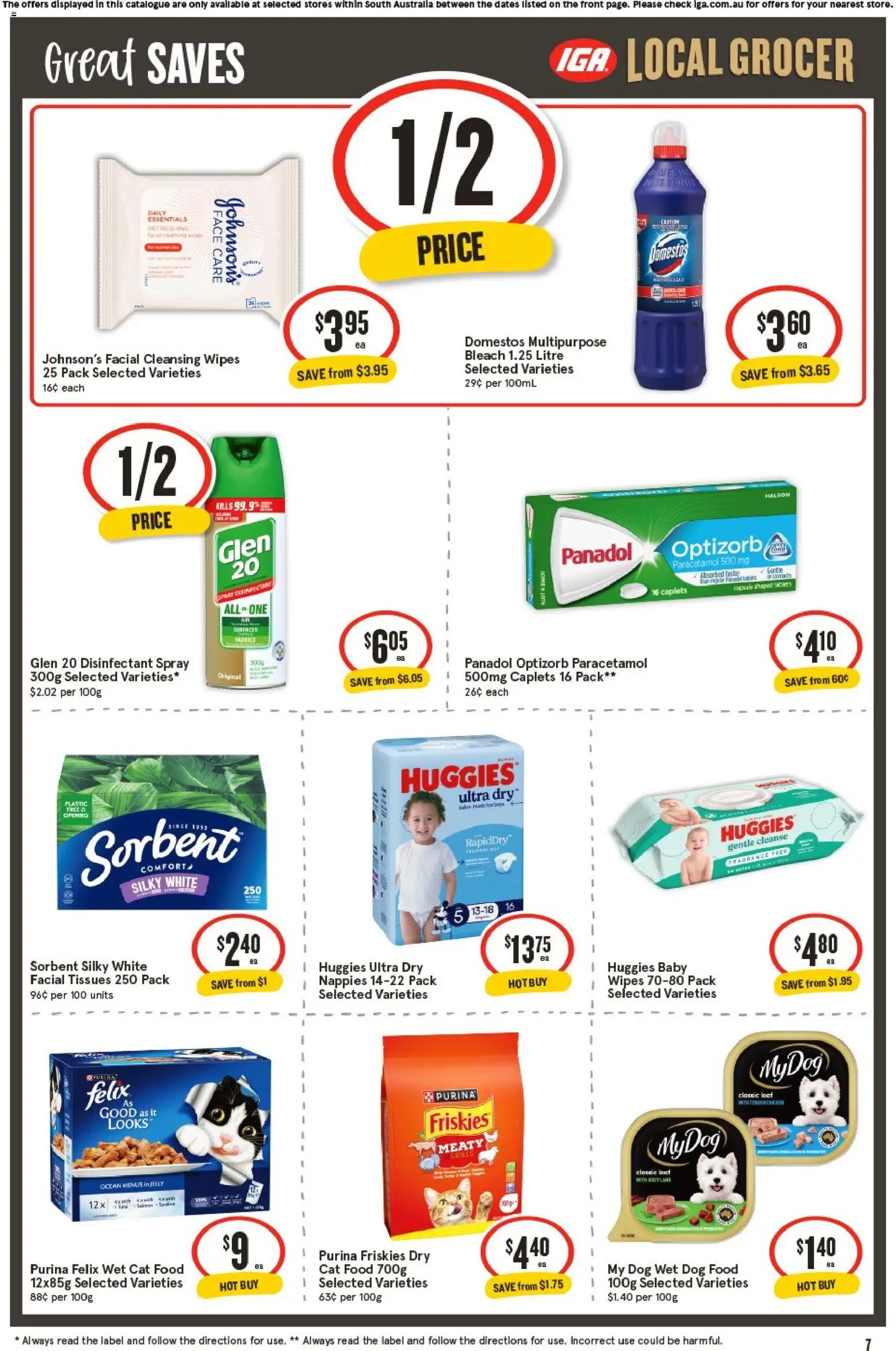 IGA catalogue - valid from 20.05.2026 | Page: 8 | Products: Fragrance, Dog food, Multipurpose, Tissues