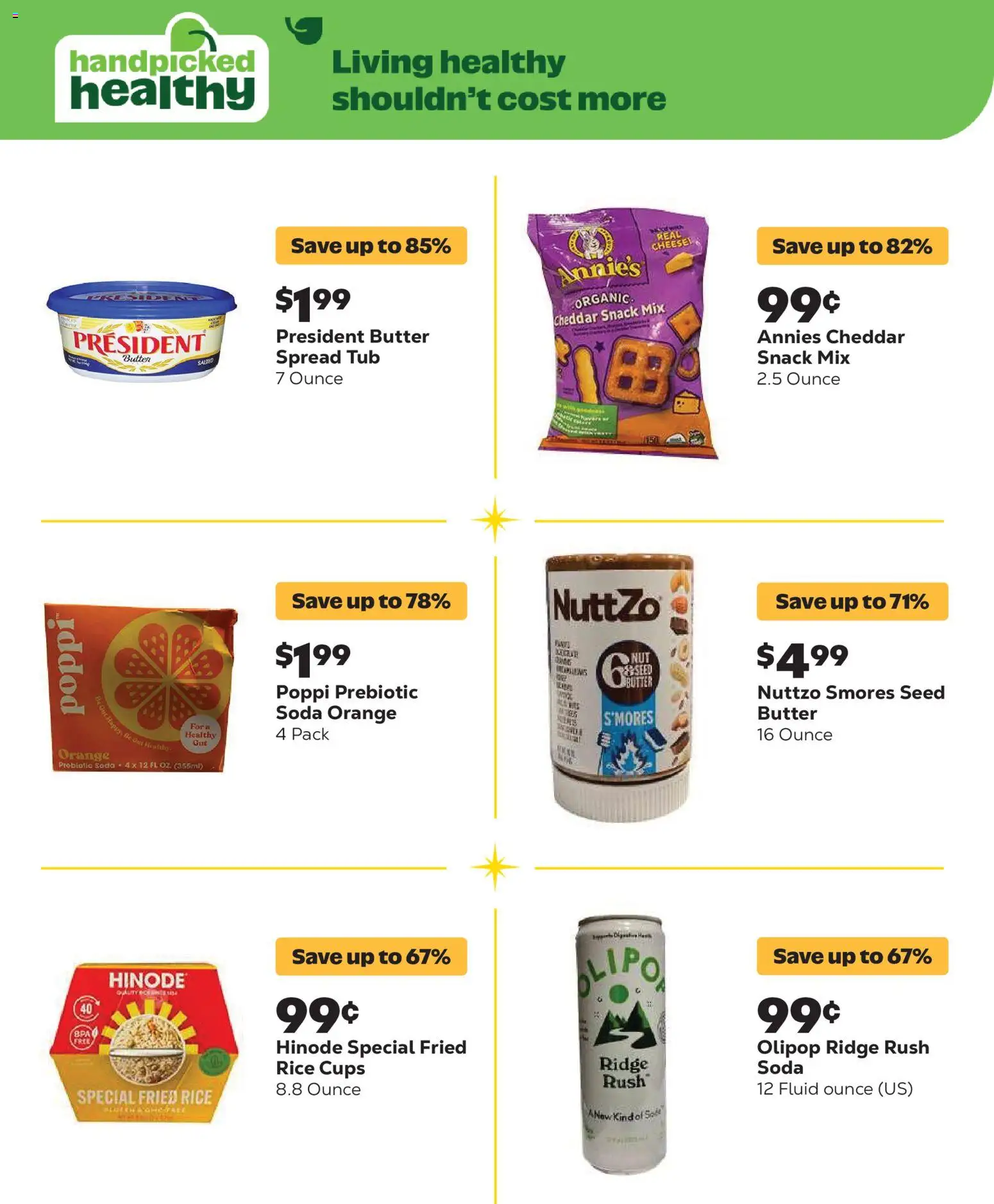Grocery Outlet Weekly Ad - valid from 09/16/2026 | Page: 8 | Products: Spread, Butter, Ridge, Rice