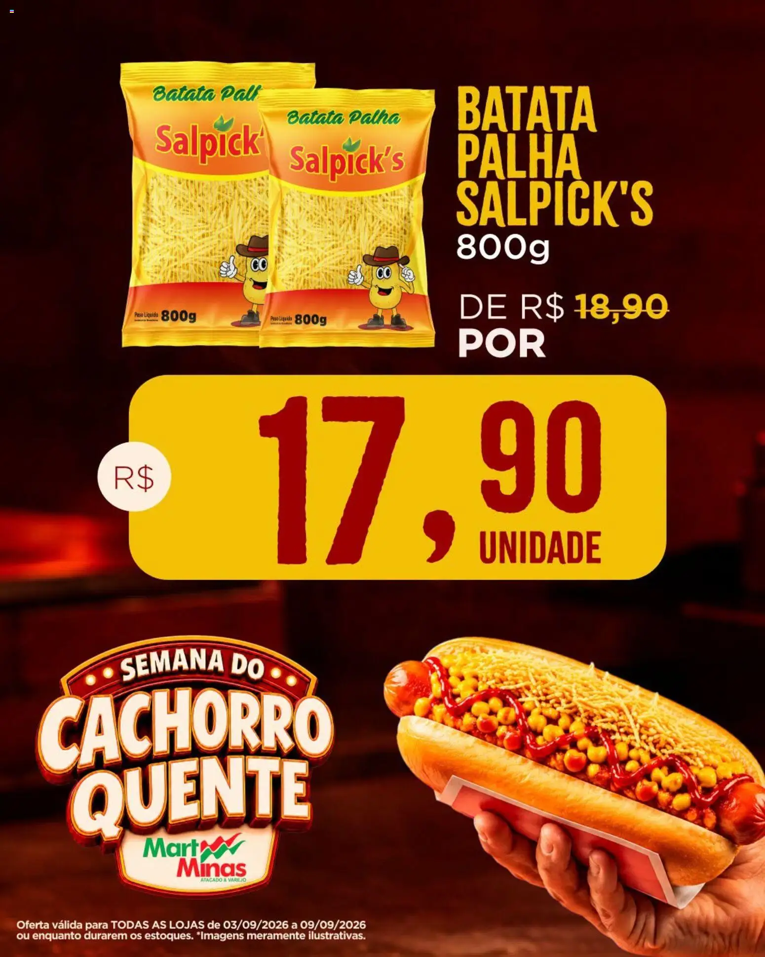 Mart Minas Folheto - válido de 03/09/2026 | Página: 5 | Produtos: Batata palha, Batata