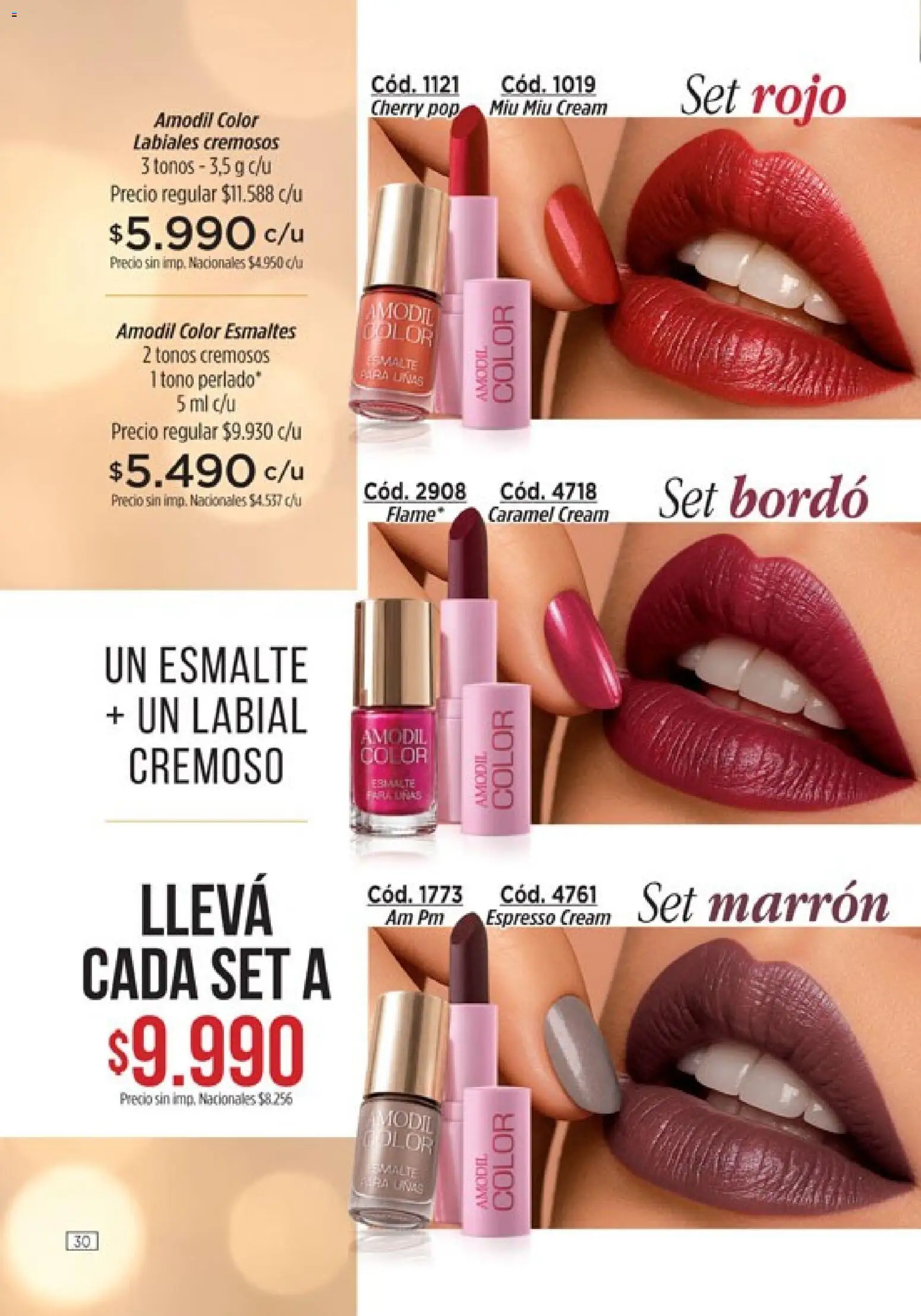 Catálogo Amodil Campaña 18 │ válido desde el 02/11/2026 | Página: 30