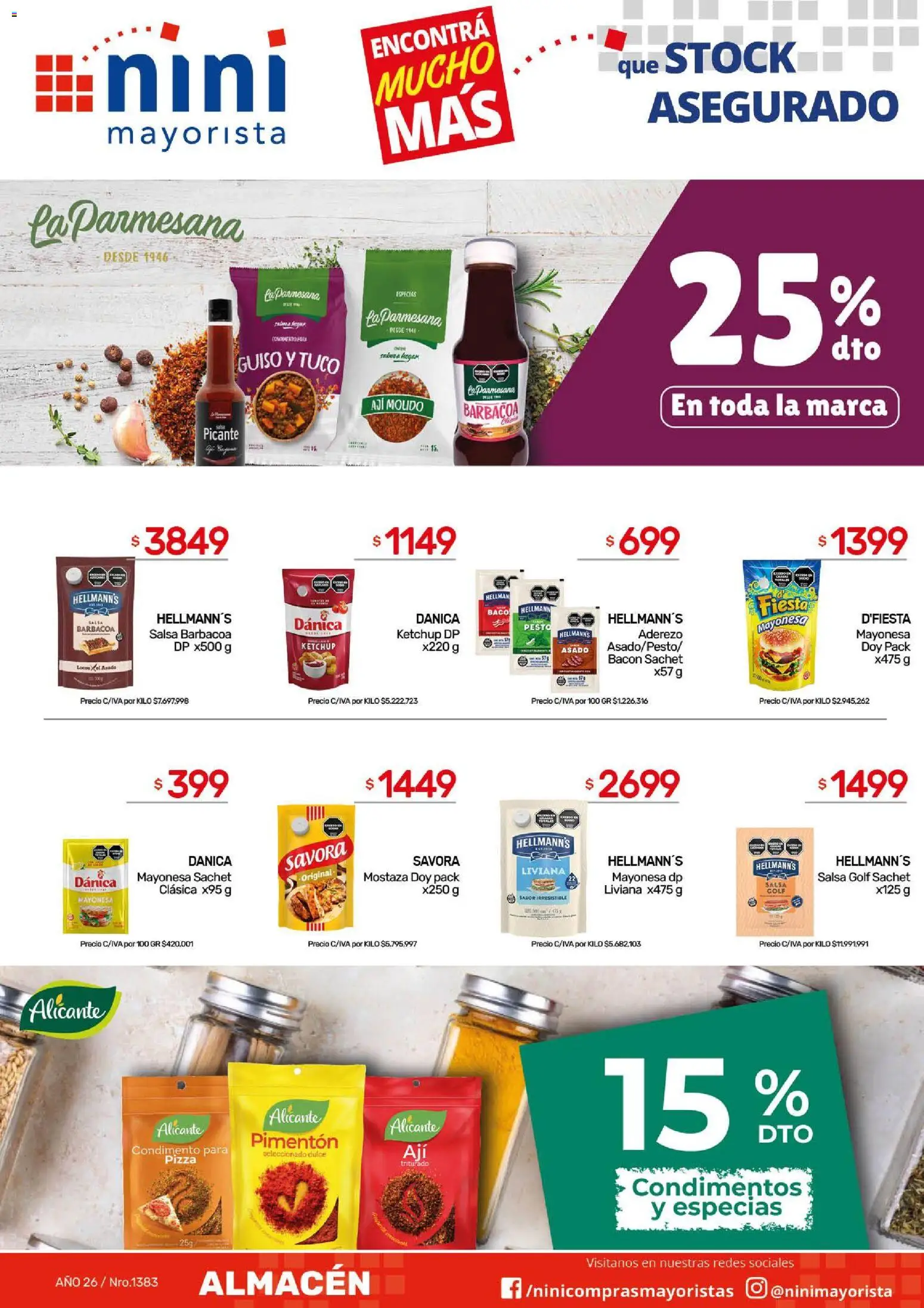 Revista de ofertas NINI Mayorista - Página 24 - Ofertas válidas hasta el 1 de noviembre de 2026